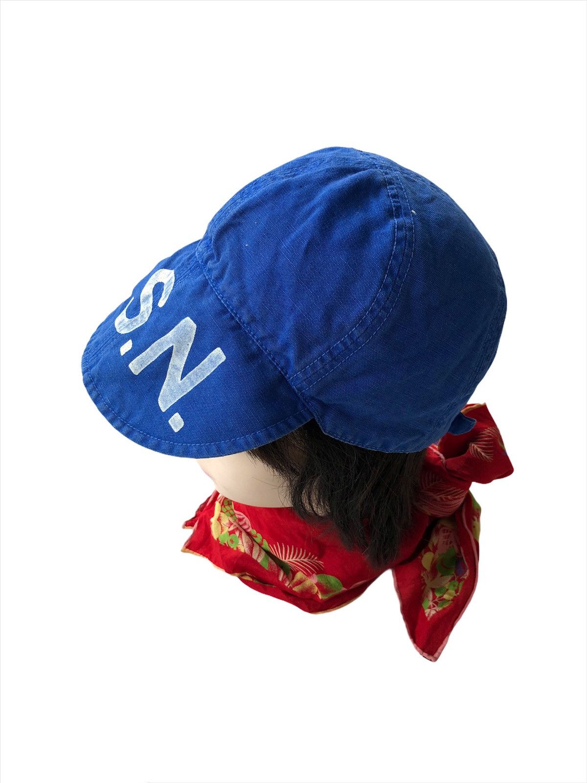 Buzz Rickson's SICK🔥United States Navy USN Logo Sailor Cap Hat Size ONE SIZE - 4 Thumbnail