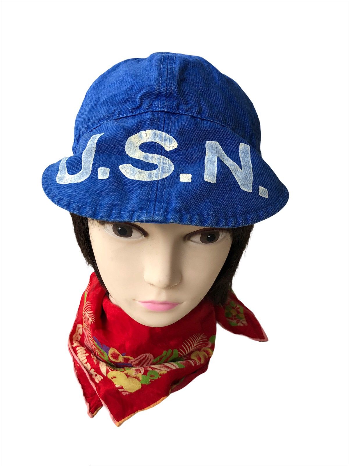Buzz Rickson's SICK🔥United States Navy USN Logo Sailor Cap Hat Size ONE SIZE - 1 Thumbnail