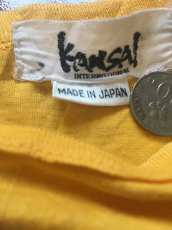 Kansai Yamamoto VINTAGE KANSAI INTERNATIONAL YAMAMOTO MADE JAPAN T-SHIRTS Size US L / EU 52-54 / 3 - 3 Thumbnail