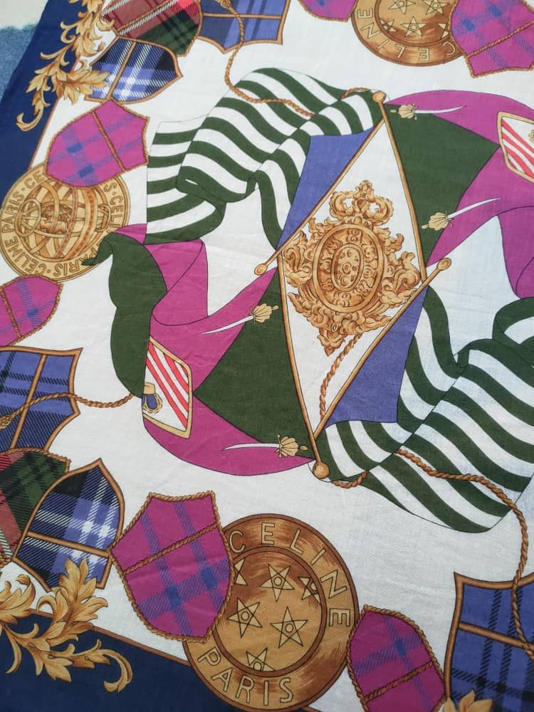 Celine Celine Paris Handkerchief Size ONE SIZE - 4 Thumbnail