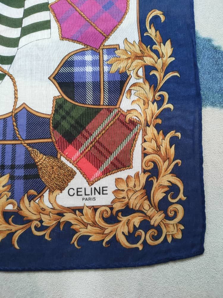 Celine Celine Paris Handkerchief Size ONE SIZE - 2 Thumbnail