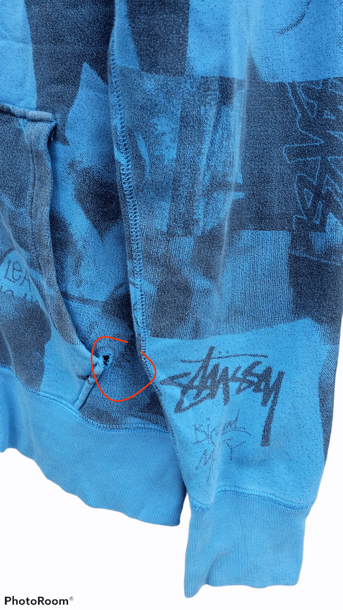 Stussy × Vintage 🔥🔥Vintage Stussy Full Print Hoodie Jacket Size US L / EU 52-54 / 3 - 11 Thumbnail