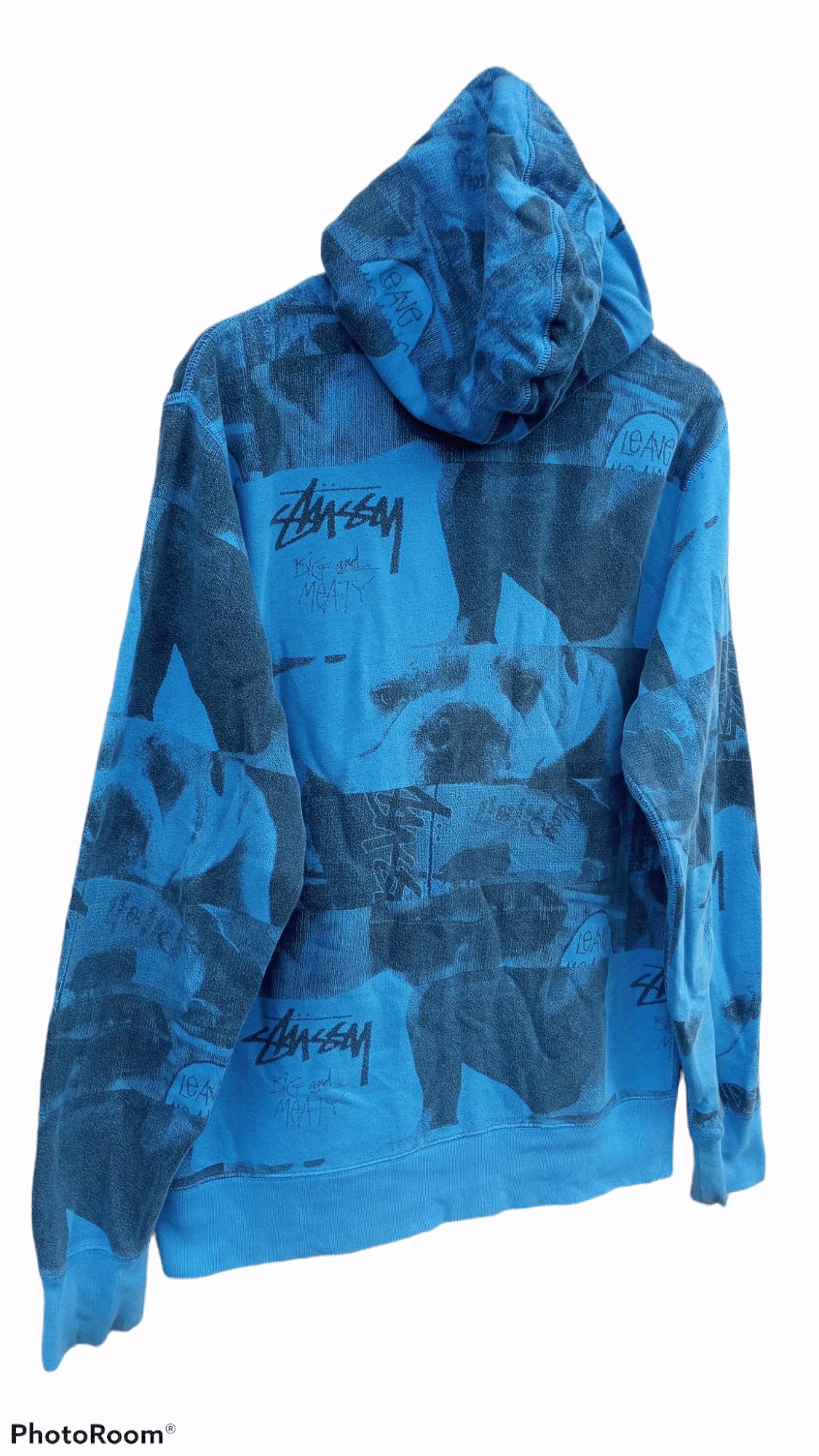 Stussy × Vintage 🔥🔥Vintage Stussy Full Print Hoodie Jacket Size US L / EU 52-54 / 3 - 21 Thumbnail