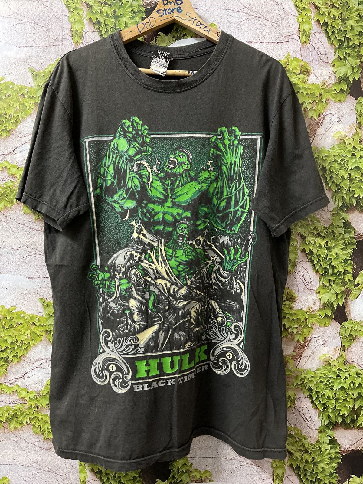 VINTAGE HULK BLACKTIMBER THAILAND TEE VERY RARE