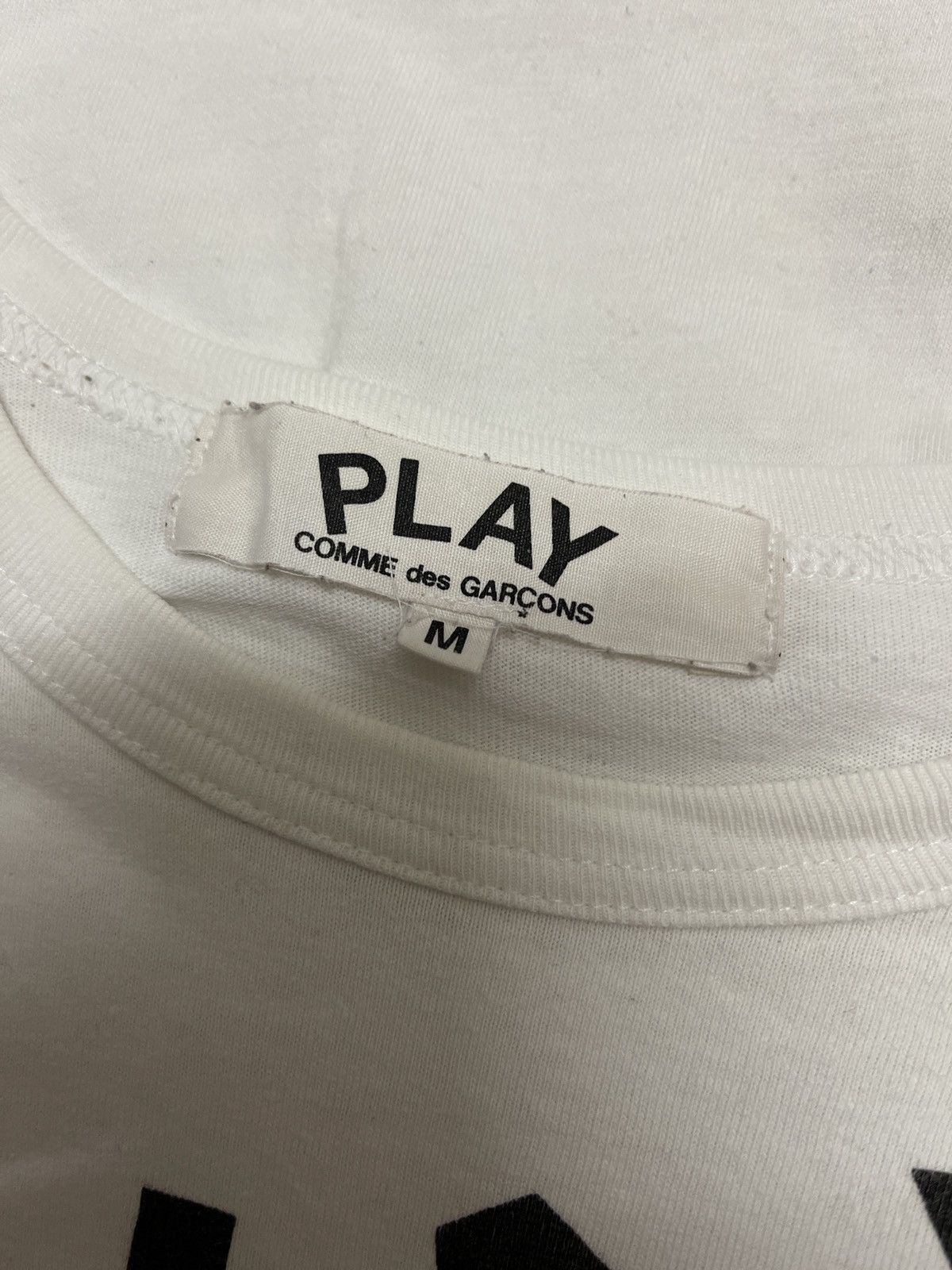 Comme des Garcons VINTAGE PLAY COMME DES GARCONS SPELLOUT VERY RARE Size US M / EU 48-50 / 2 - 5 Thumbnail