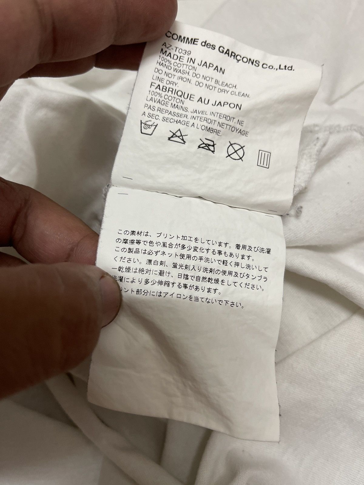 Comme des Garcons VINTAGE PLAY COMME DES GARCONS SPELLOUT VERY RARE Size US M / EU 48-50 / 2 - 7 Thumbnail