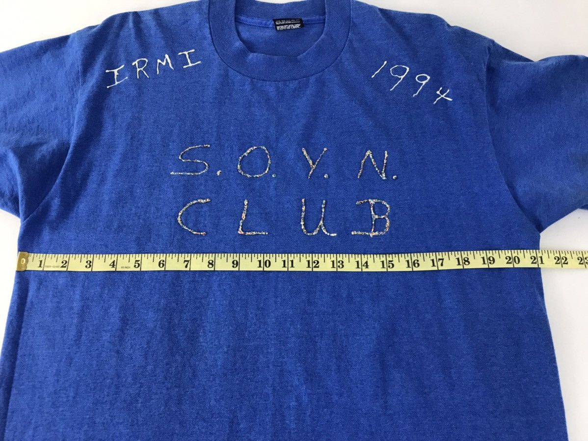 Vintage Vintage soynclub Blue Colour Tee Size US L / EU 52-54 / 3 - 8 Thumbnail