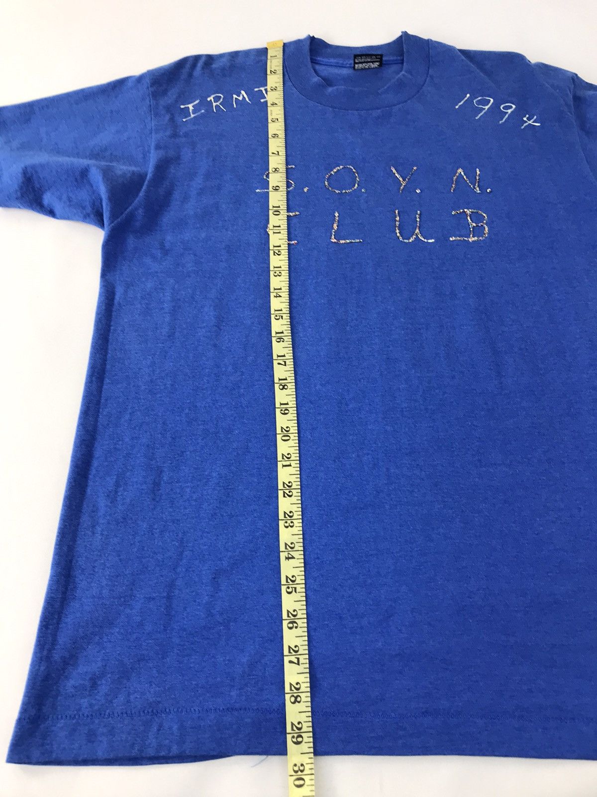 Vintage Vintage soynclub Blue Colour Tee Size US L / EU 52-54 / 3 - 9 Thumbnail