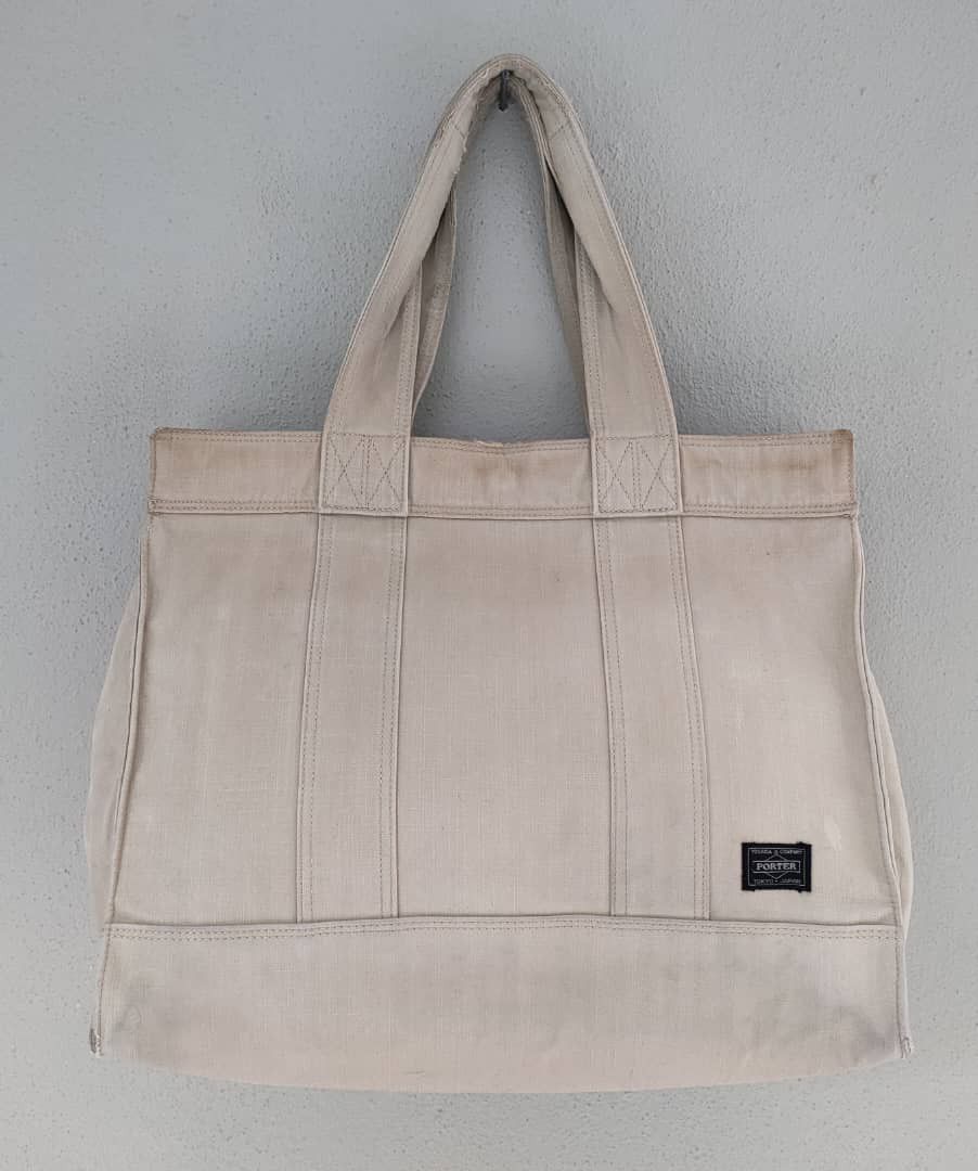 image of Worn Porter Carry Bag in Beige, Men's