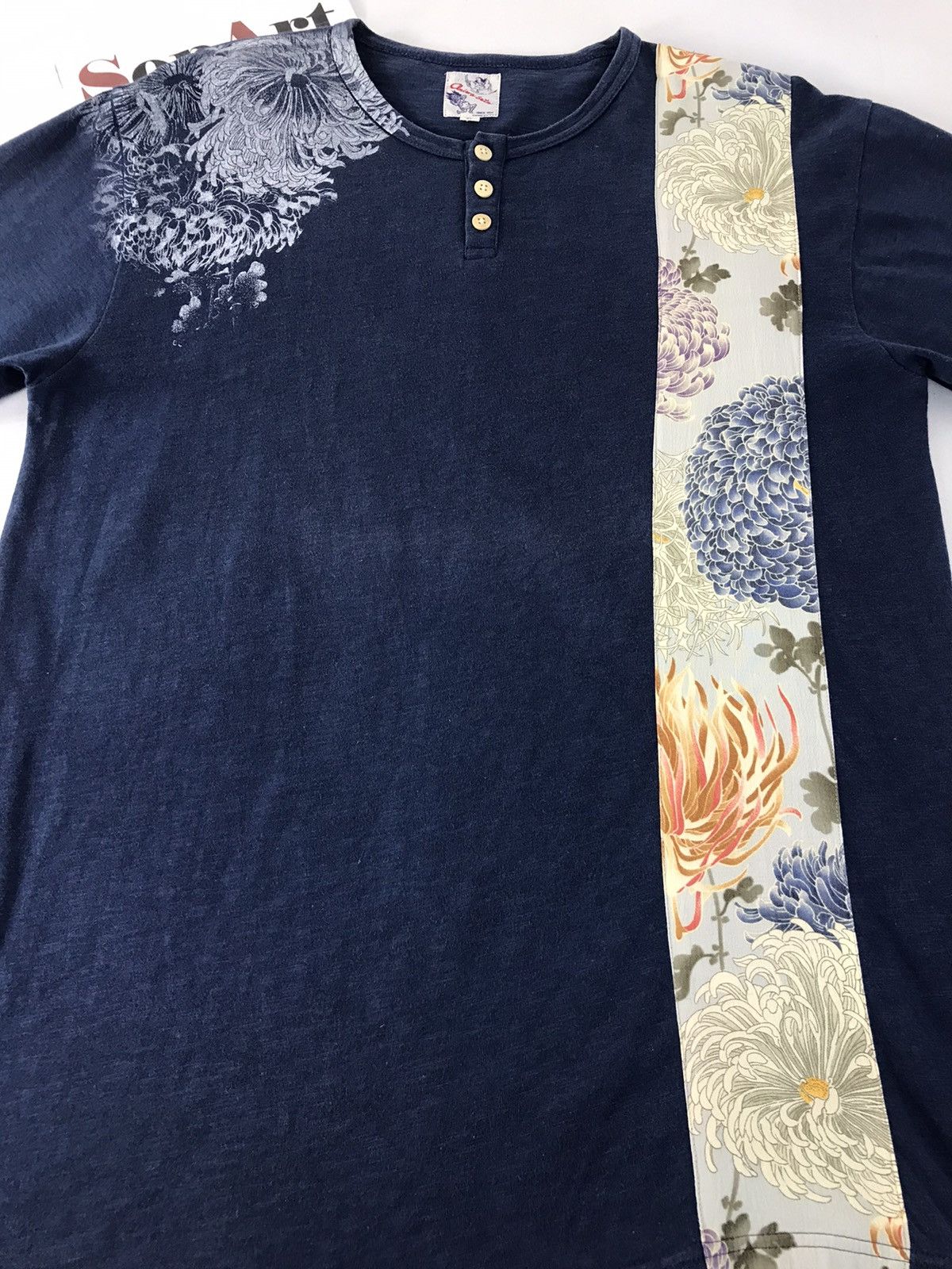 Japanese Brand Oniwa Soto Graphic Art Hawaii Style Tee Size US L / EU 52-54 / 3 - 3 Thumbnail