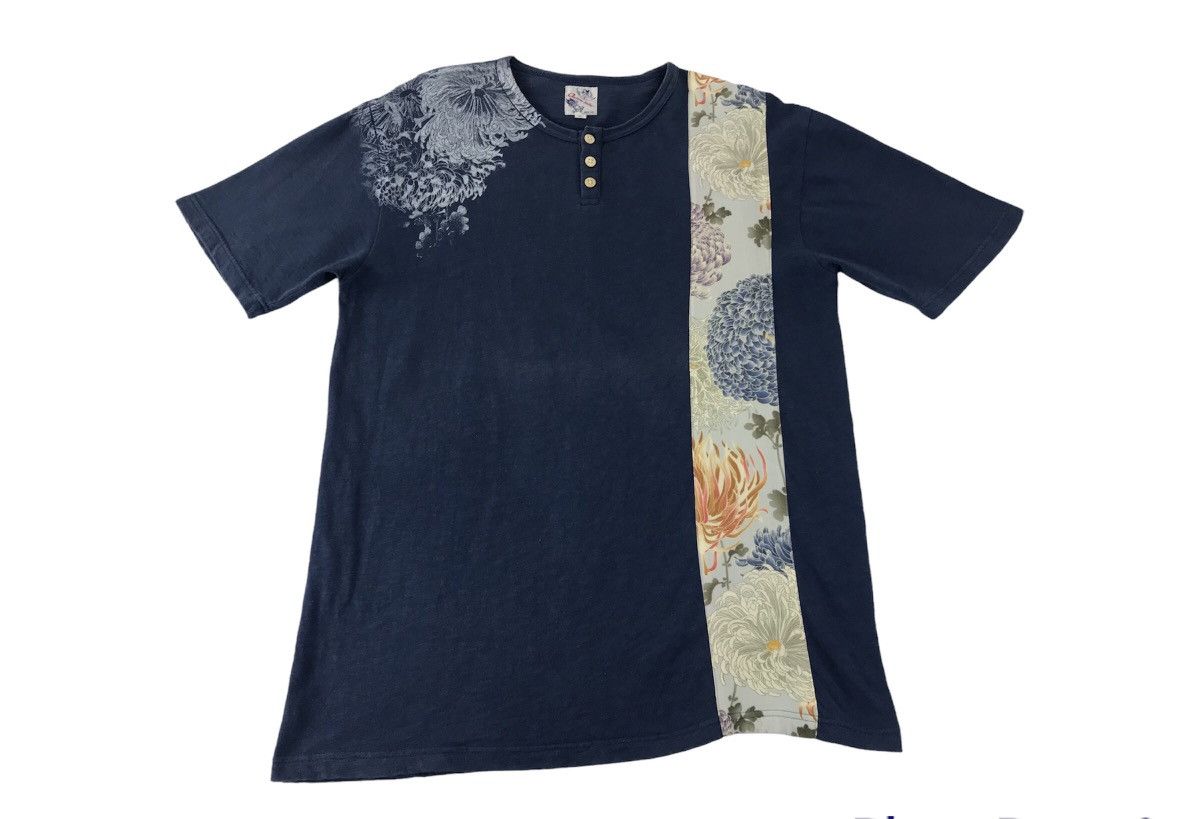 Japanese Brand Oniwa Soto Graphic Art Hawaii Style Tee Size US L / EU 52-54 / 3 - 1 Thumbnail
