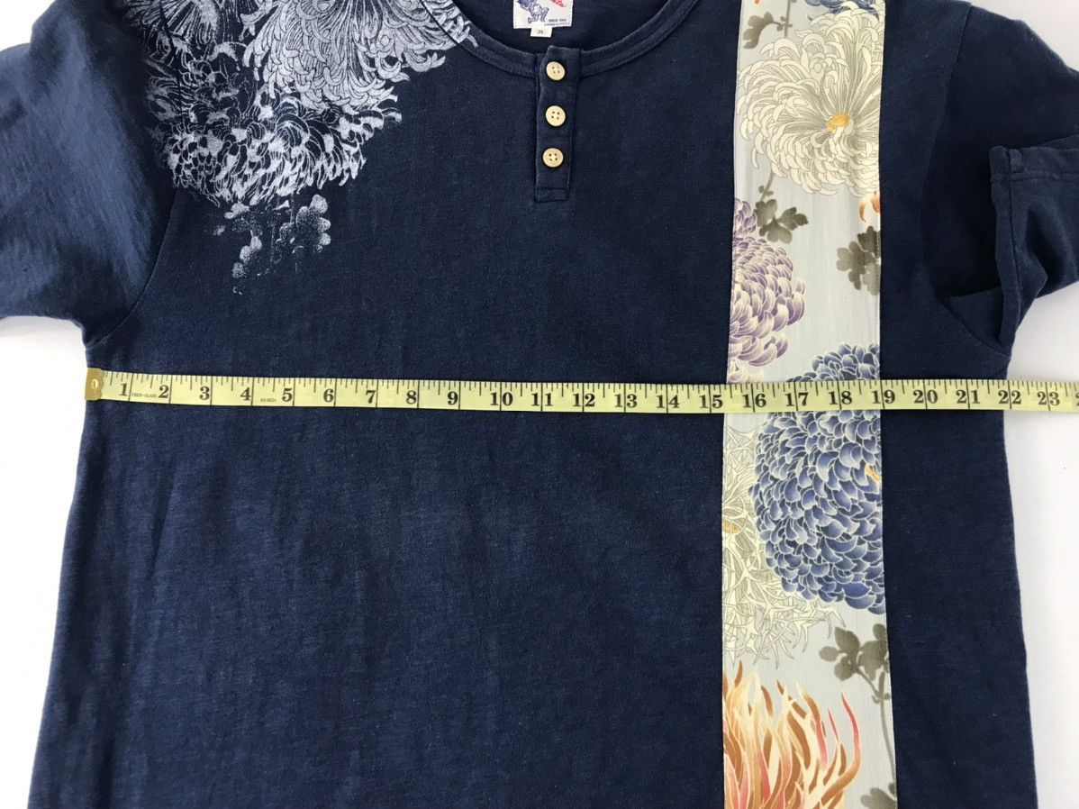 Japanese Brand Oniwa Soto Graphic Art Hawaii Style Tee Size US L / EU 52-54 / 3 - 10 Thumbnail