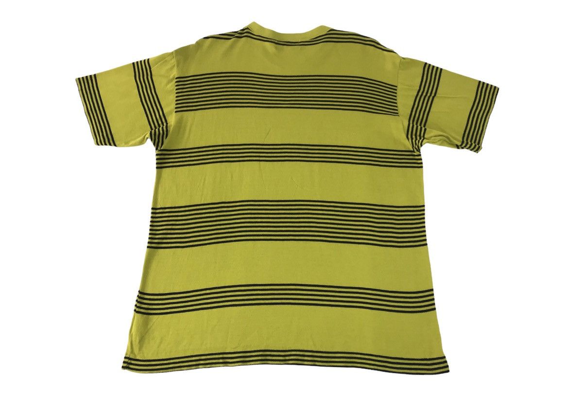 Mr. Junko × Vintage Vintage Mr.Junko Koshino Design Striped Logo Tee Size US L / EU 52-54 / 3 - 2 Thumbnail
