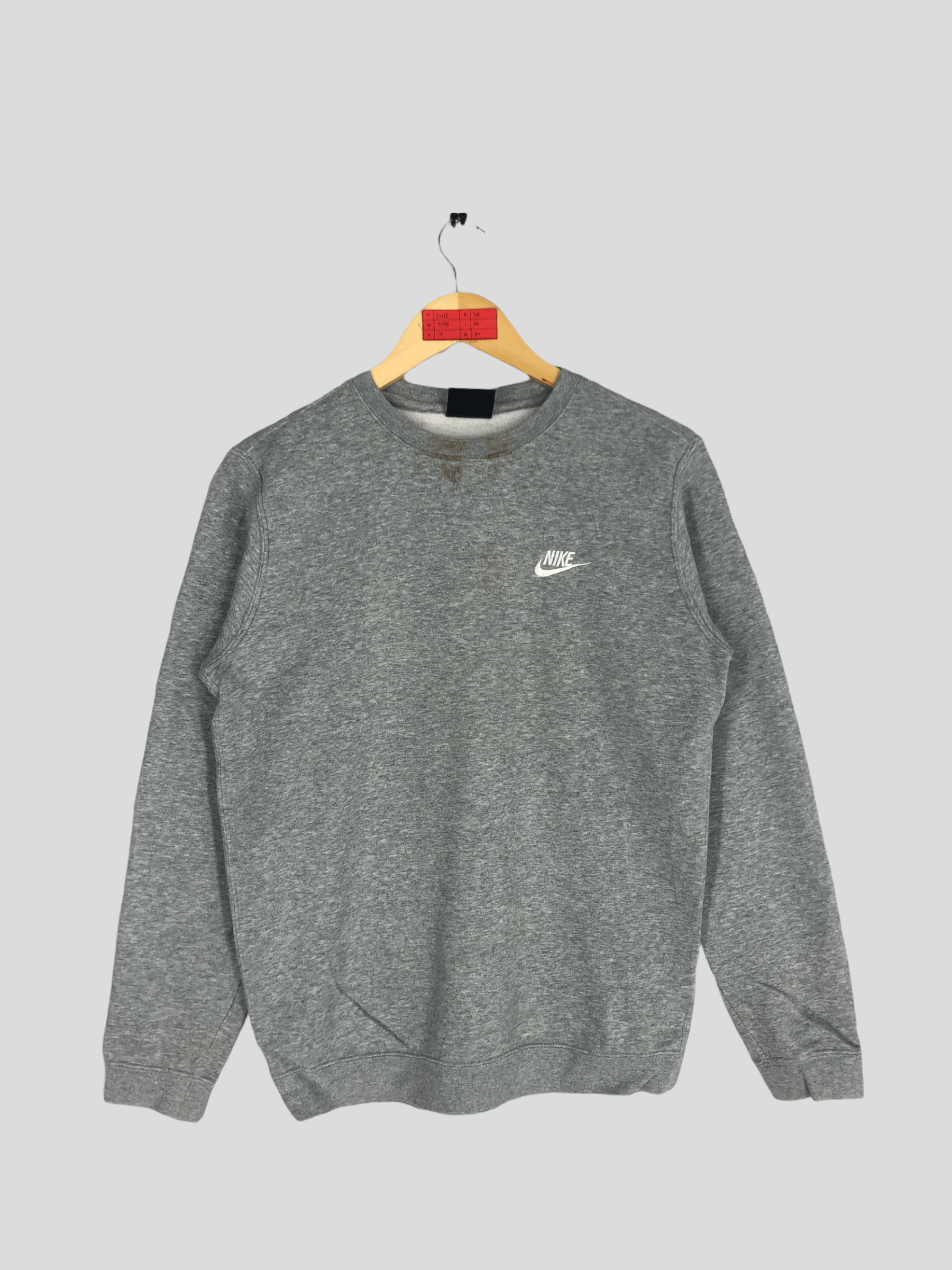 Nike swoosh embroidered minimalist sweatshirt