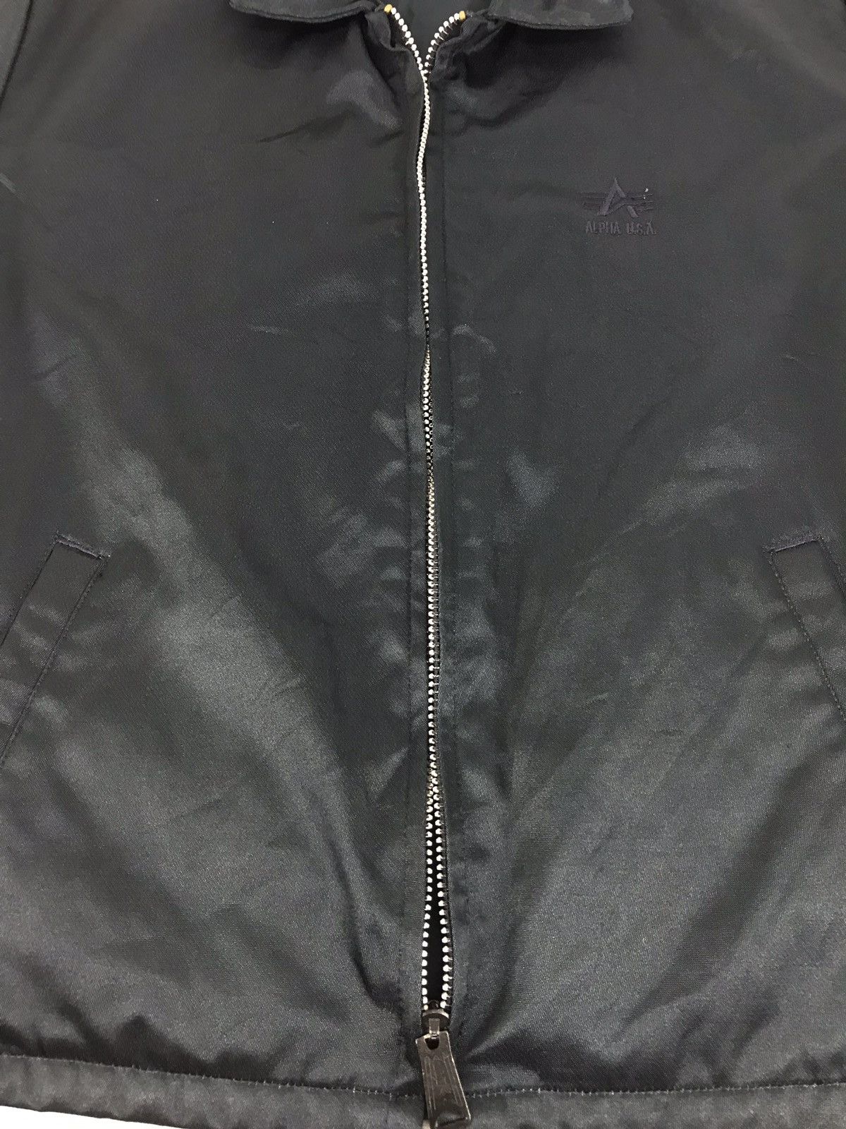 Alpha Industries × Vintage Vintage Alpha Industries Military Streetwear Style Jacket Size US L / EU 52-54 / 3 - 5 Thumbnail