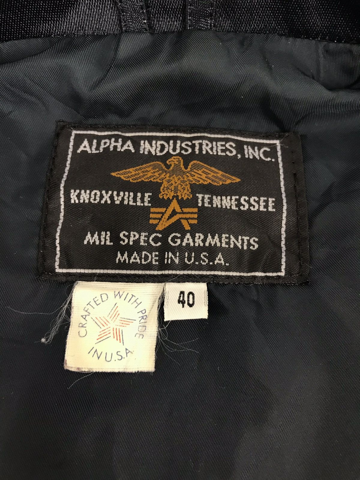 Alpha Industries × Vintage Vintage Alpha Industries Military Streetwear Style Jacket Size US L / EU 52-54 / 3 - 7 Thumbnail