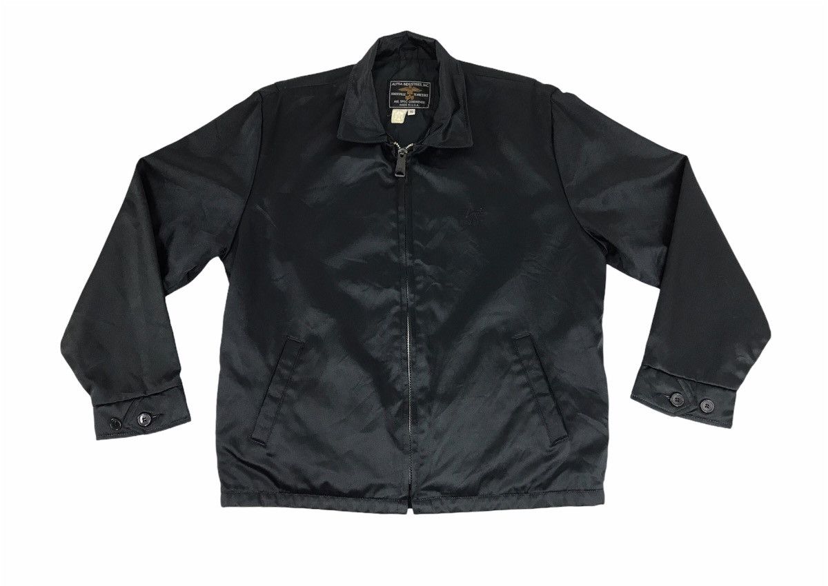 Alpha Industries × Vintage Vintage Alpha Industries Military Streetwear Style Jacket Size US L / EU 52-54 / 3 - 1 Thumbnail