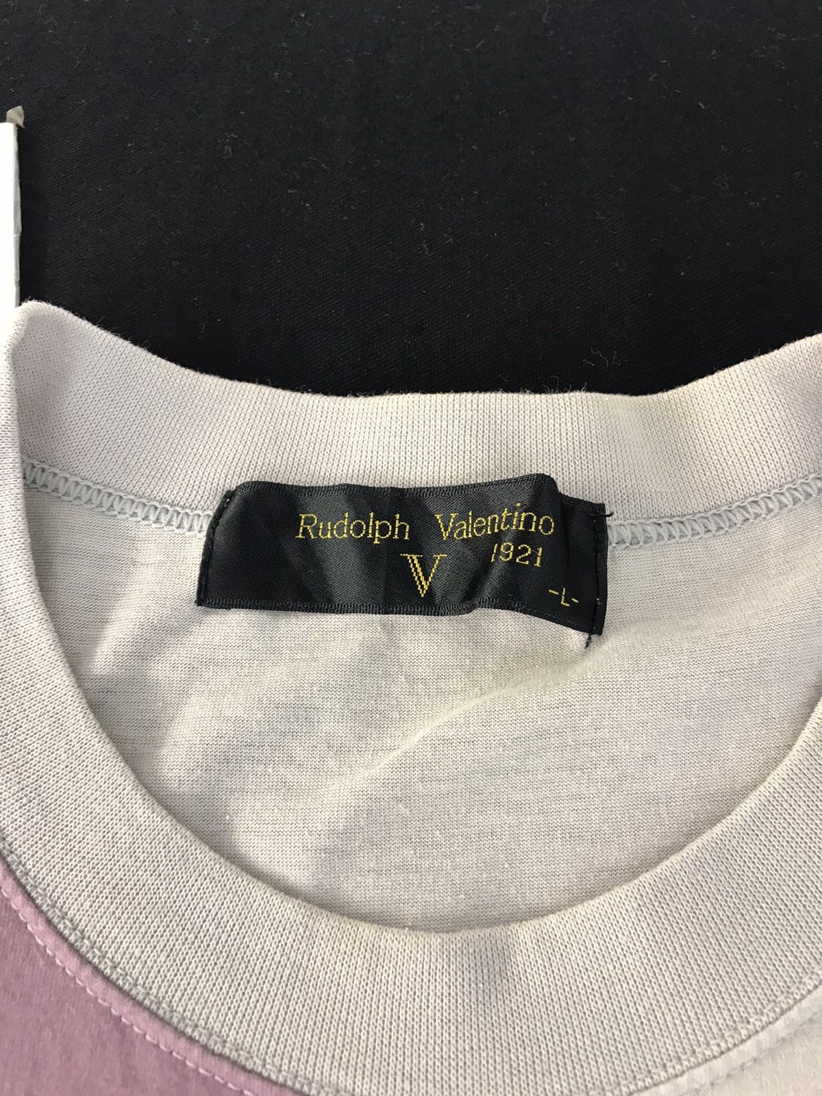 Japanese Brand Vintage Rudolph Valentino Faded Colour 2 Tones Colour Style Size US L / EU 52-54 / 3 - 6 Thumbnail