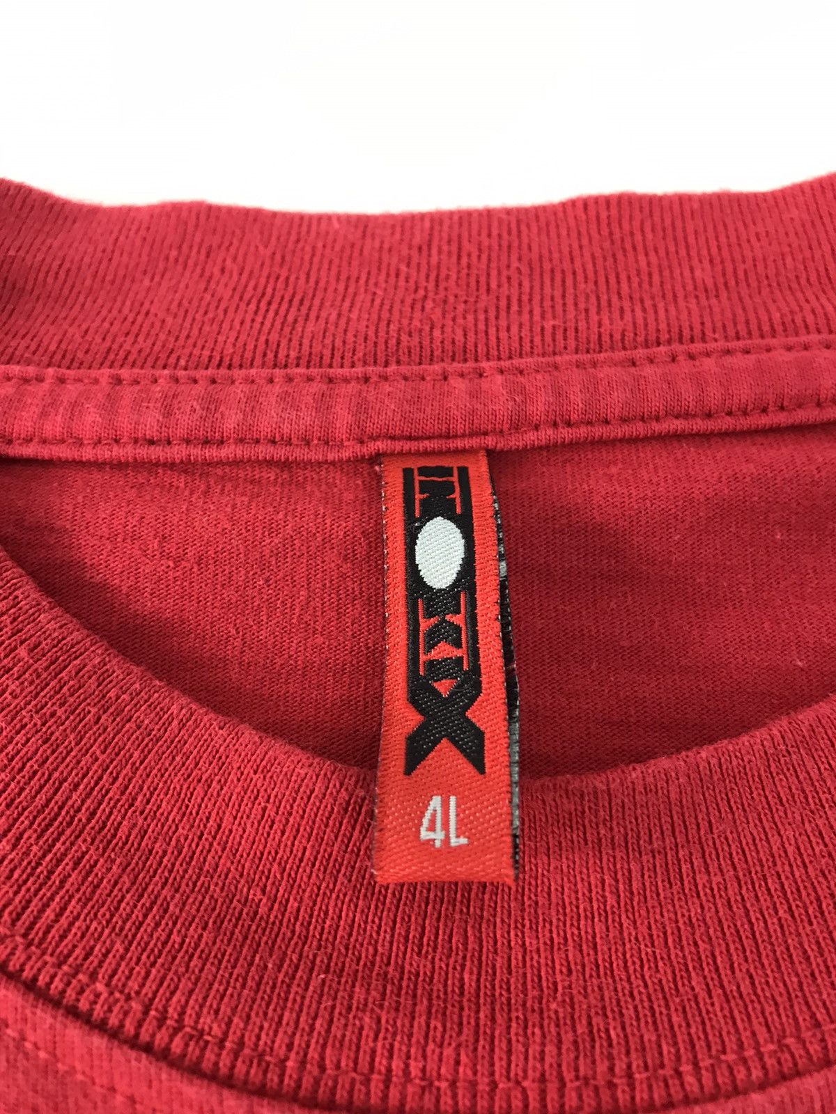 Japanese Brand Inokix Simple Red Colour Tee Design Size US L / EU 52-54 / 3 - 5 Thumbnail