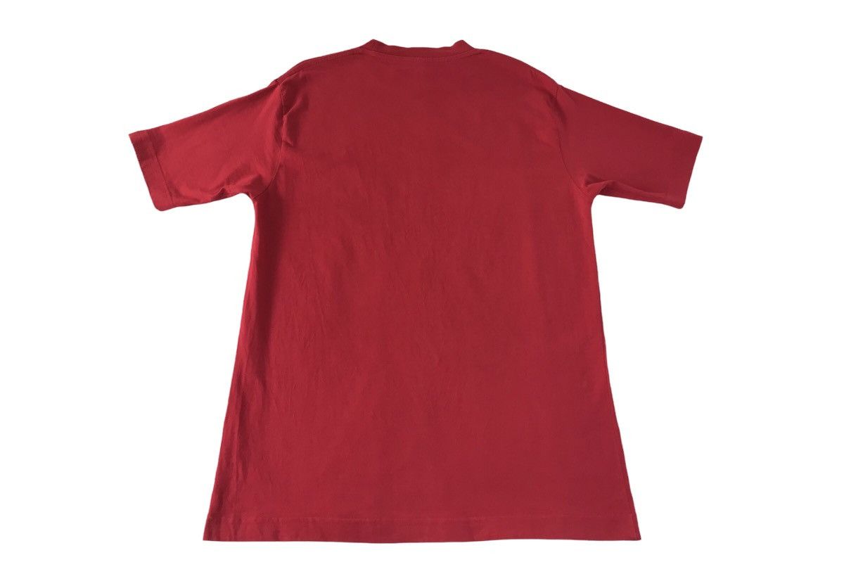 Japanese Brand Inokix Simple Red Colour Tee Design Size US L / EU 52-54 / 3 - 2 Thumbnail