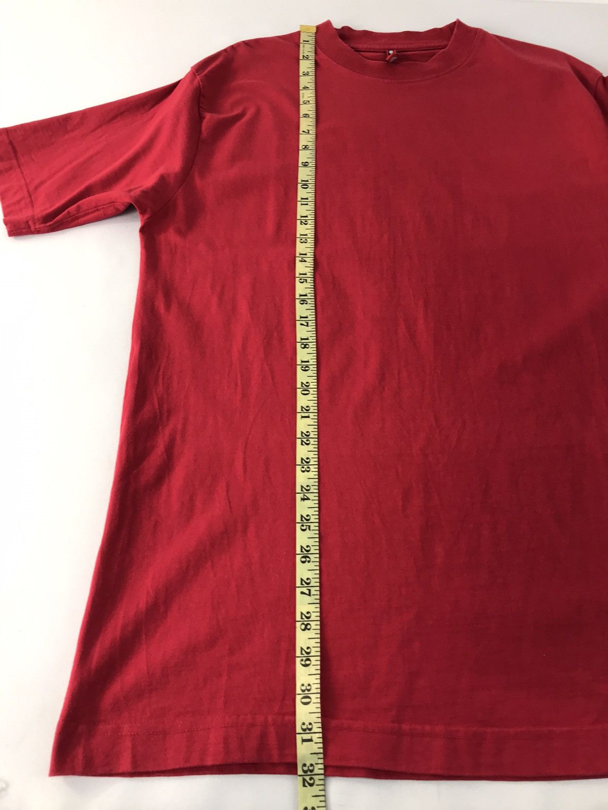Japanese Brand Inokix Simple Red Colour Tee Design Size US L / EU 52-54 / 3 - 10 Thumbnail