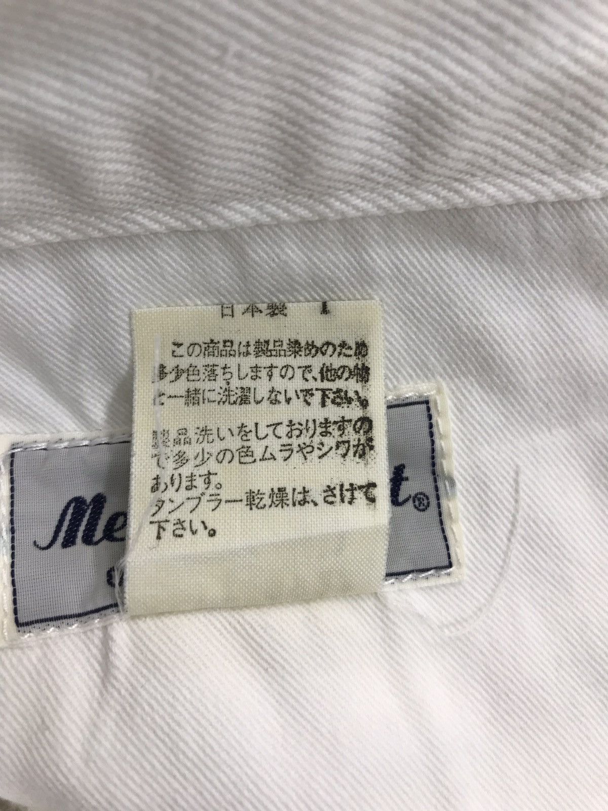 Japanese Brand Vtg Melting Spot Painting Style Trouser Jeans Size US 31 - 13 Thumbnail