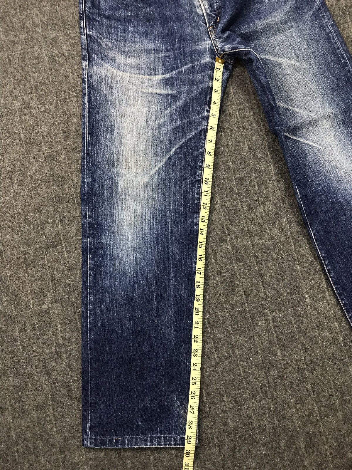 Japanese Brand × Vintage Vintage H.R Market Indigo Denim Jeans Style Size US 33 - 24 Thumbnail