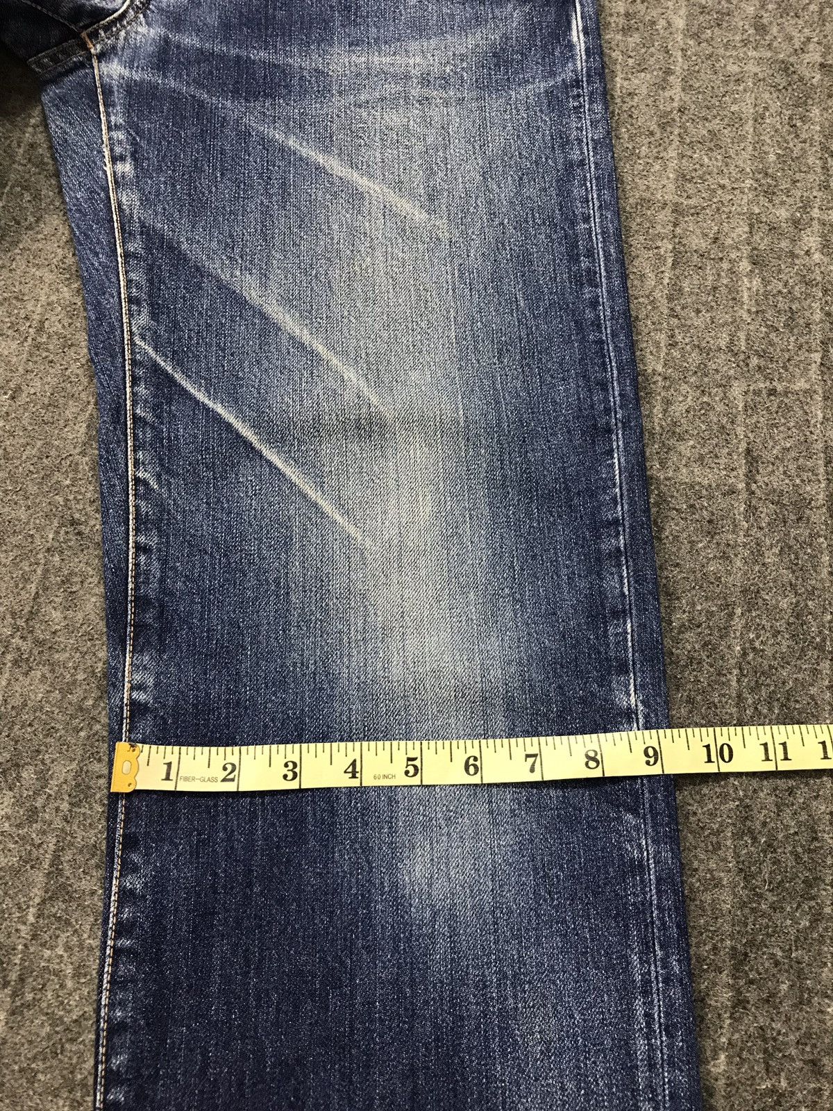 Japanese Brand × Vintage Vintage H.R Market Indigo Denim Jeans Style Size US 33 - 22 Thumbnail