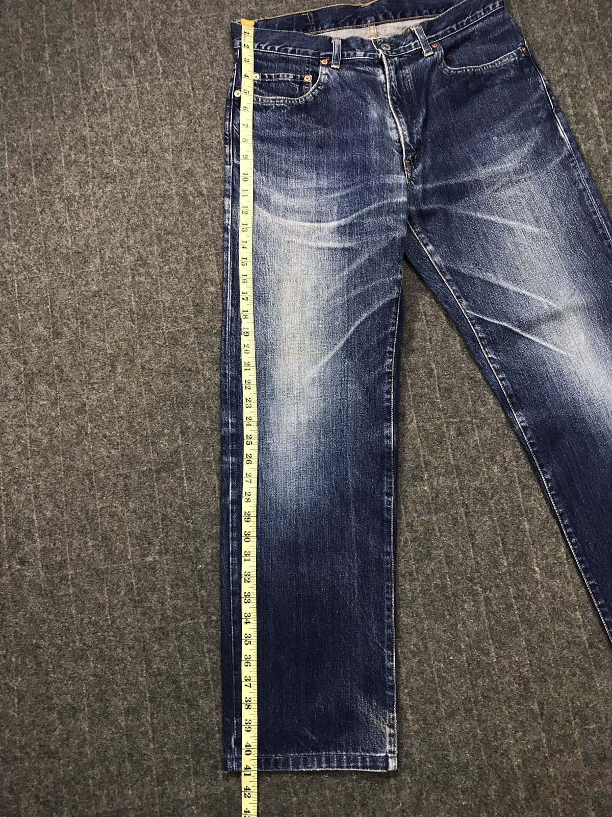 Japanese Brand × Vintage Vintage H.R Market Indigo Denim Jeans Style Size US 33 - 23 Thumbnail