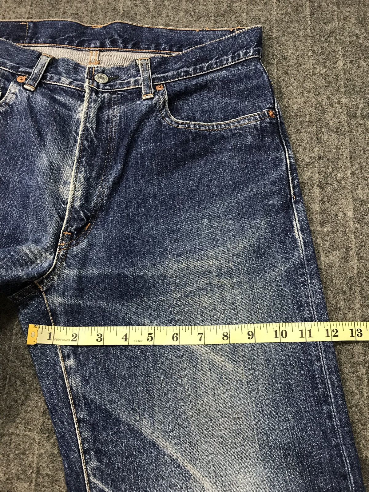 Japanese Brand × Vintage Vintage H.R Market Indigo Denim Jeans Style Size US 33 - 21 Thumbnail