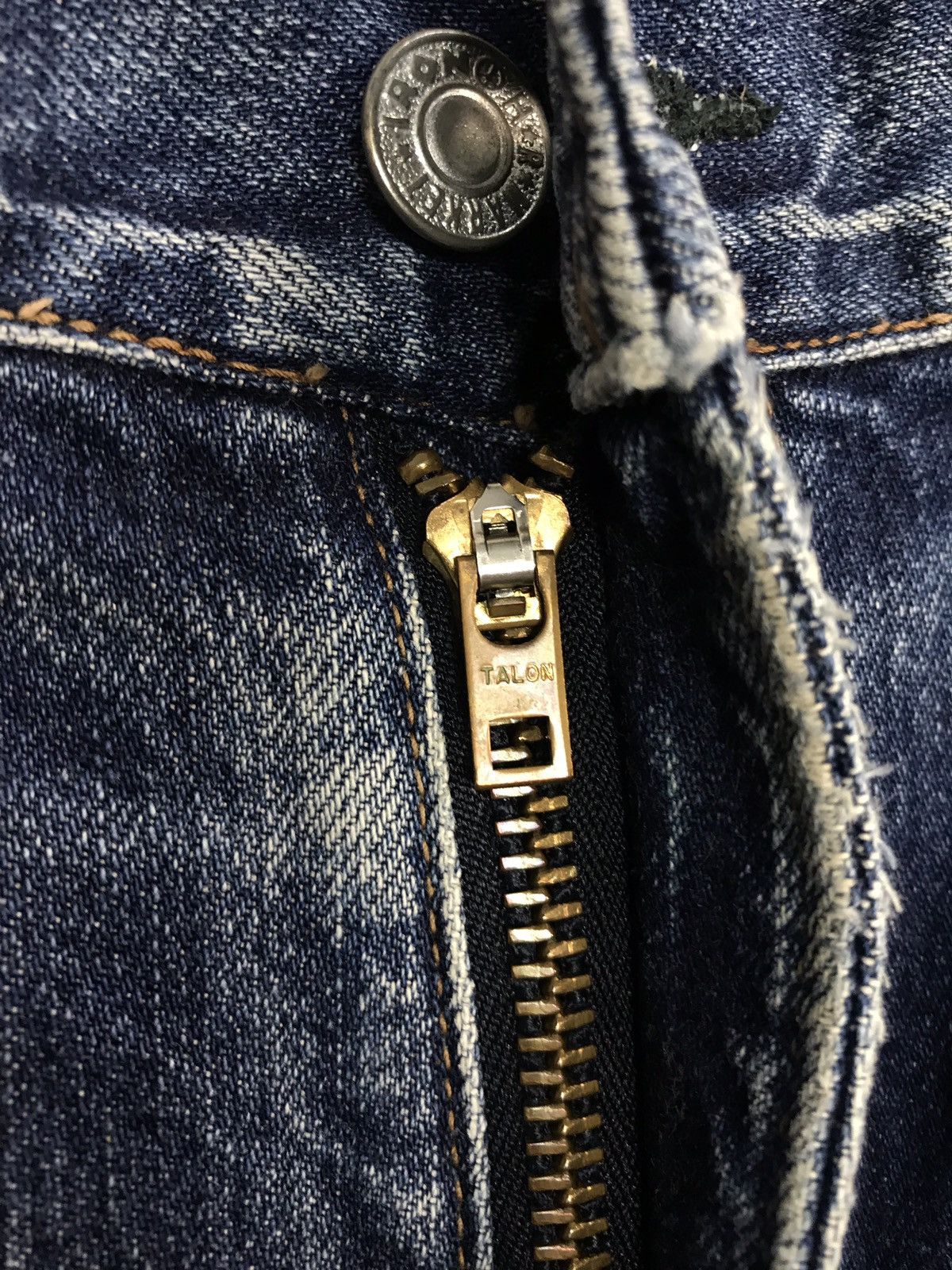 Japanese Brand × Vintage Vintage H.R Market Indigo Denim Jeans Style Size US 33 - 10 Thumbnail