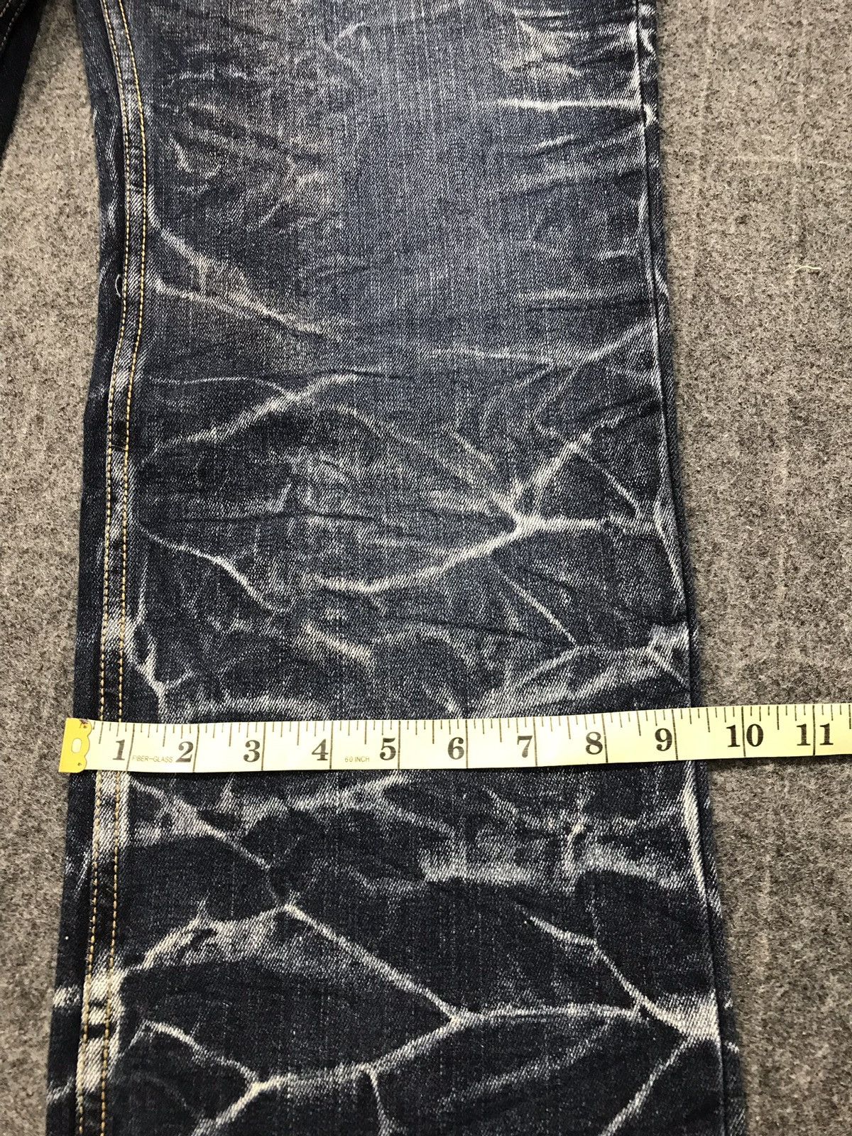 Japanese Brand × Vintage Vintage Nylaus Double Waist Design Lightning Style Size US 33 - 17 Thumbnail
