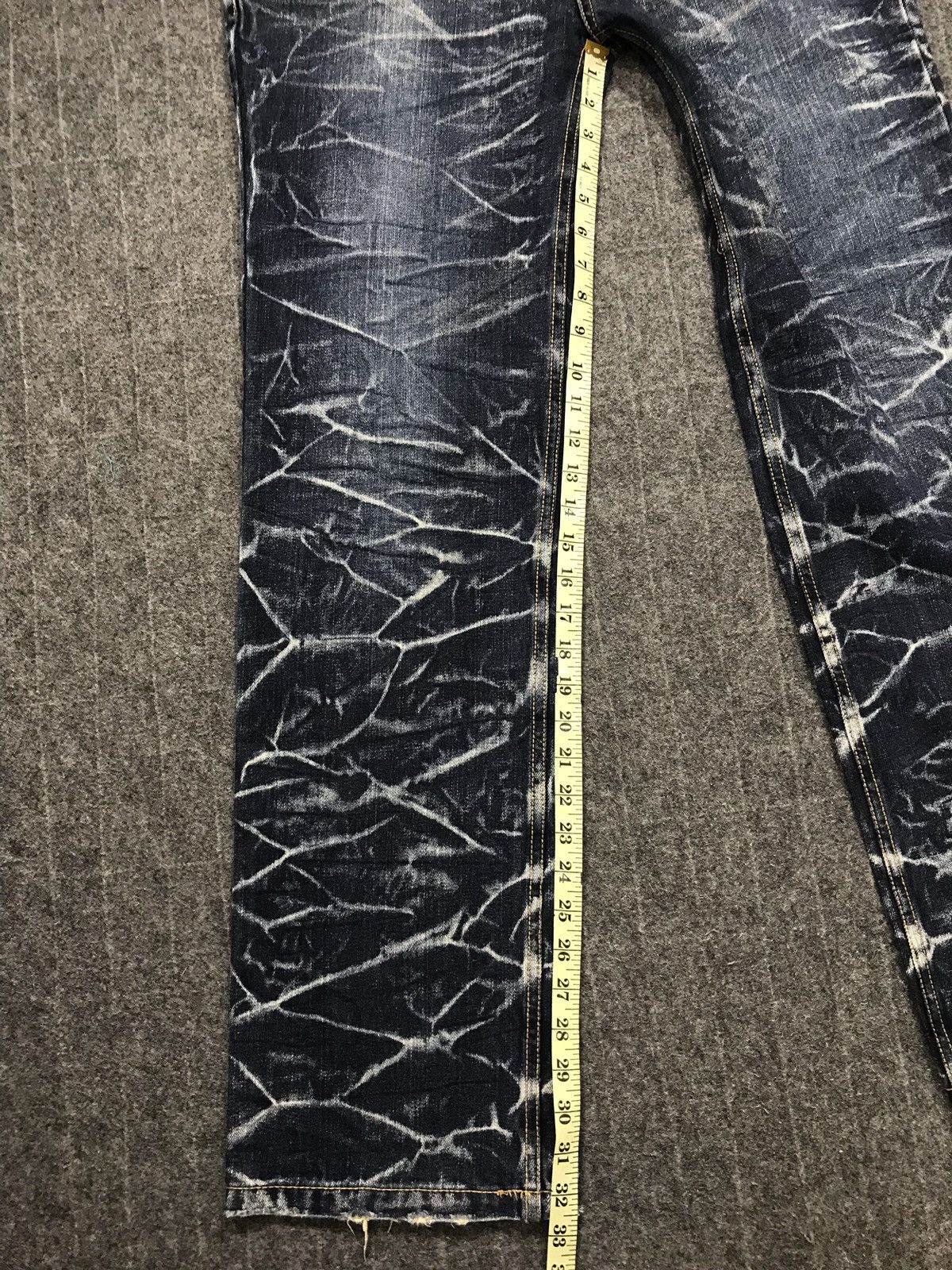 Japanese Brand × Vintage Vintage Nylaus Double Waist Design Lightning Style Size US 33 - 19 Thumbnail