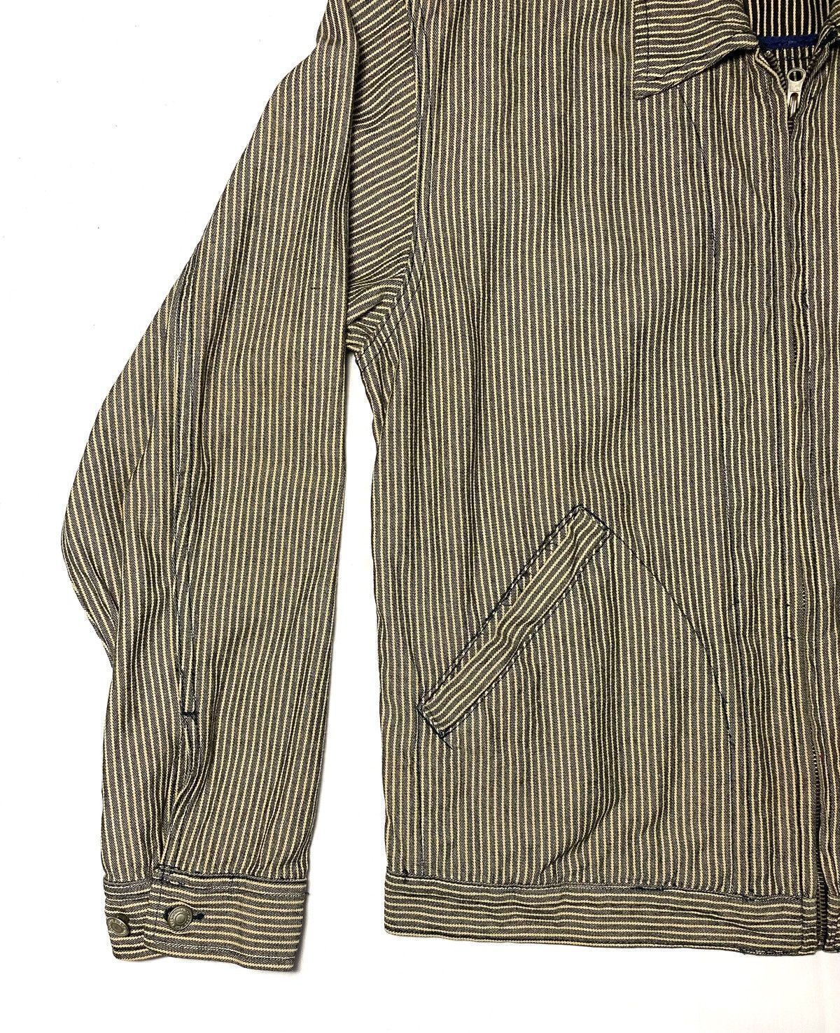 Vintage DOG HOUSE Usa Hickory Stripes Union Made Workers Denim Size US L / EU 52-54 / 3 - 4 Thumbnail