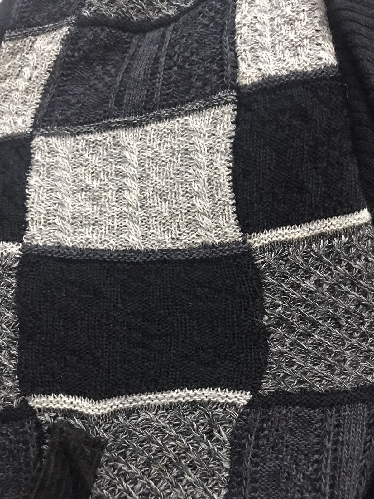 Japanese Brand PATCHWORK CARDIGAN Size US L / EU 52-54 / 3 - 7 Thumbnail