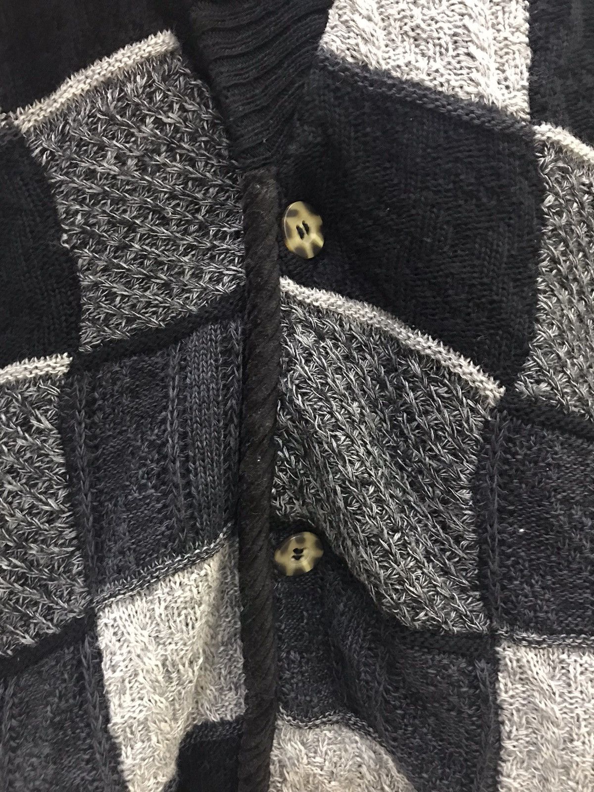 Japanese Brand PATCHWORK CARDIGAN Size US L / EU 52-54 / 3 - 6 Thumbnail