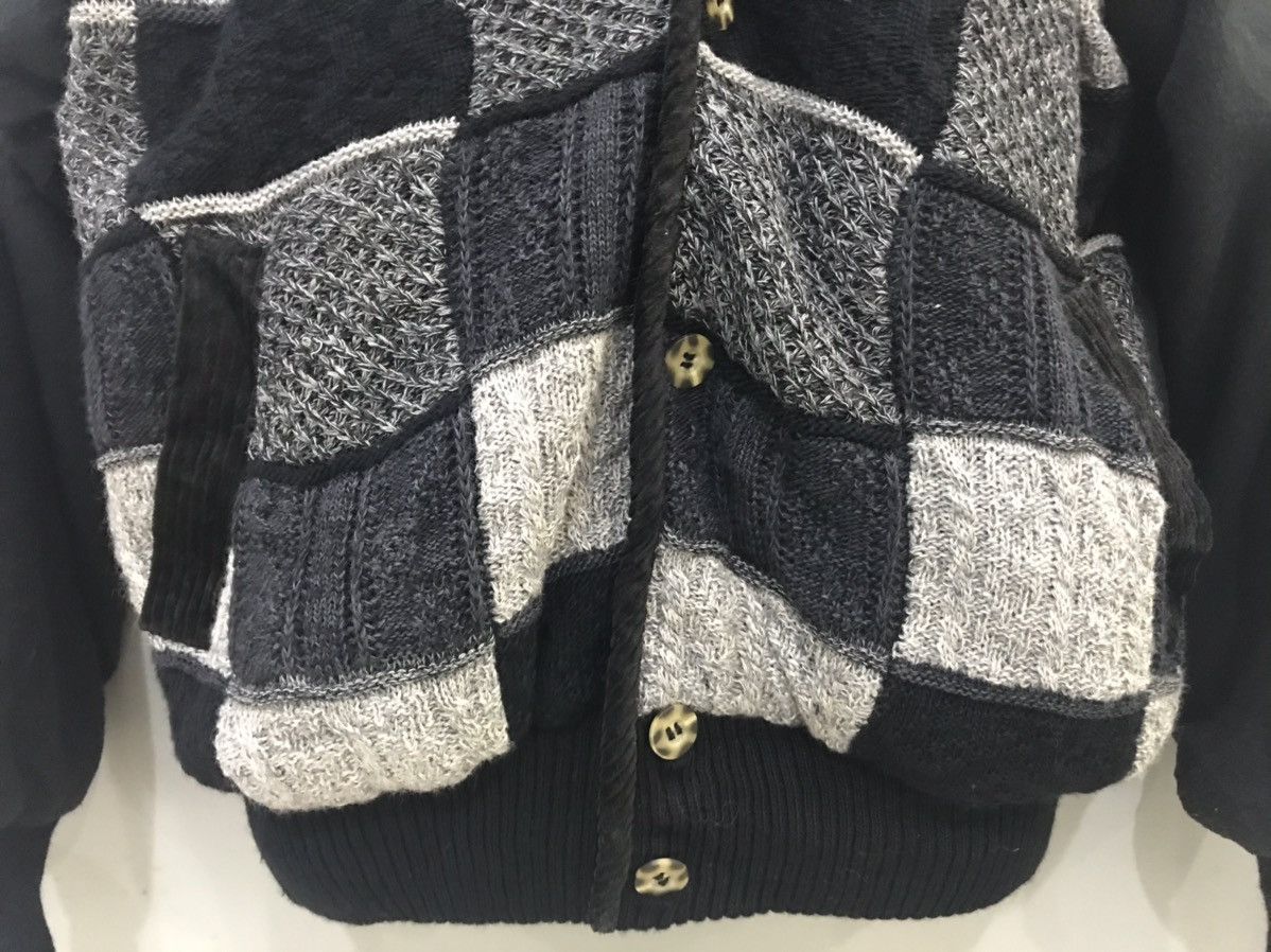 Japanese Brand PATCHWORK CARDIGAN Size US L / EU 52-54 / 3 - 5 Thumbnail