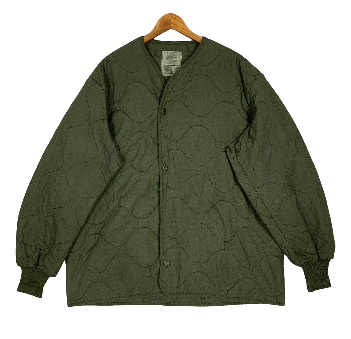 Vintage Military Quilted Light Jacket