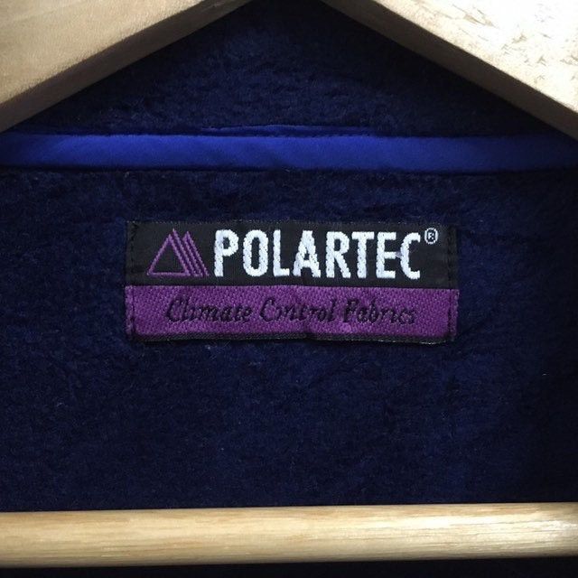 Polartec × Vintage Vintage MILD SEVEN POLARTEC Outdoor Fleece Zipper Sweater Size US M / EU 48-50 / 2 - 4 Thumbnail