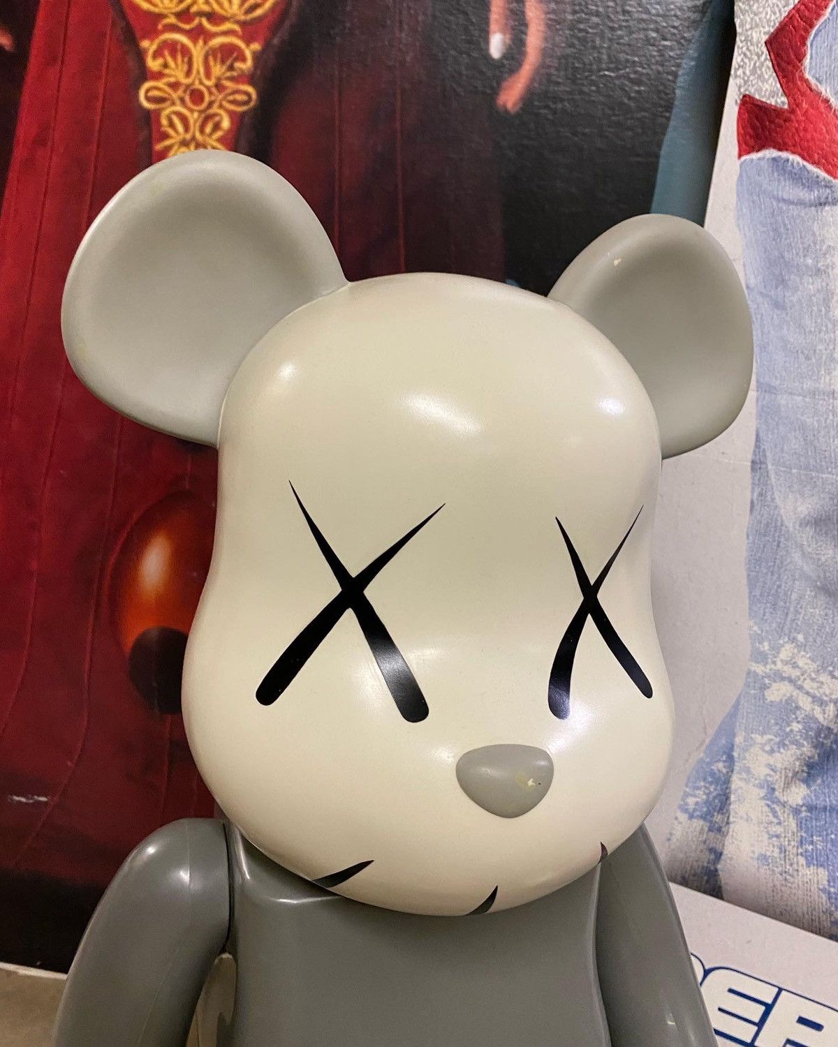 Kaws × Medicom Toy Kaws 1000% Be@rbrick Size ONE SIZE - 8 Thumbnail