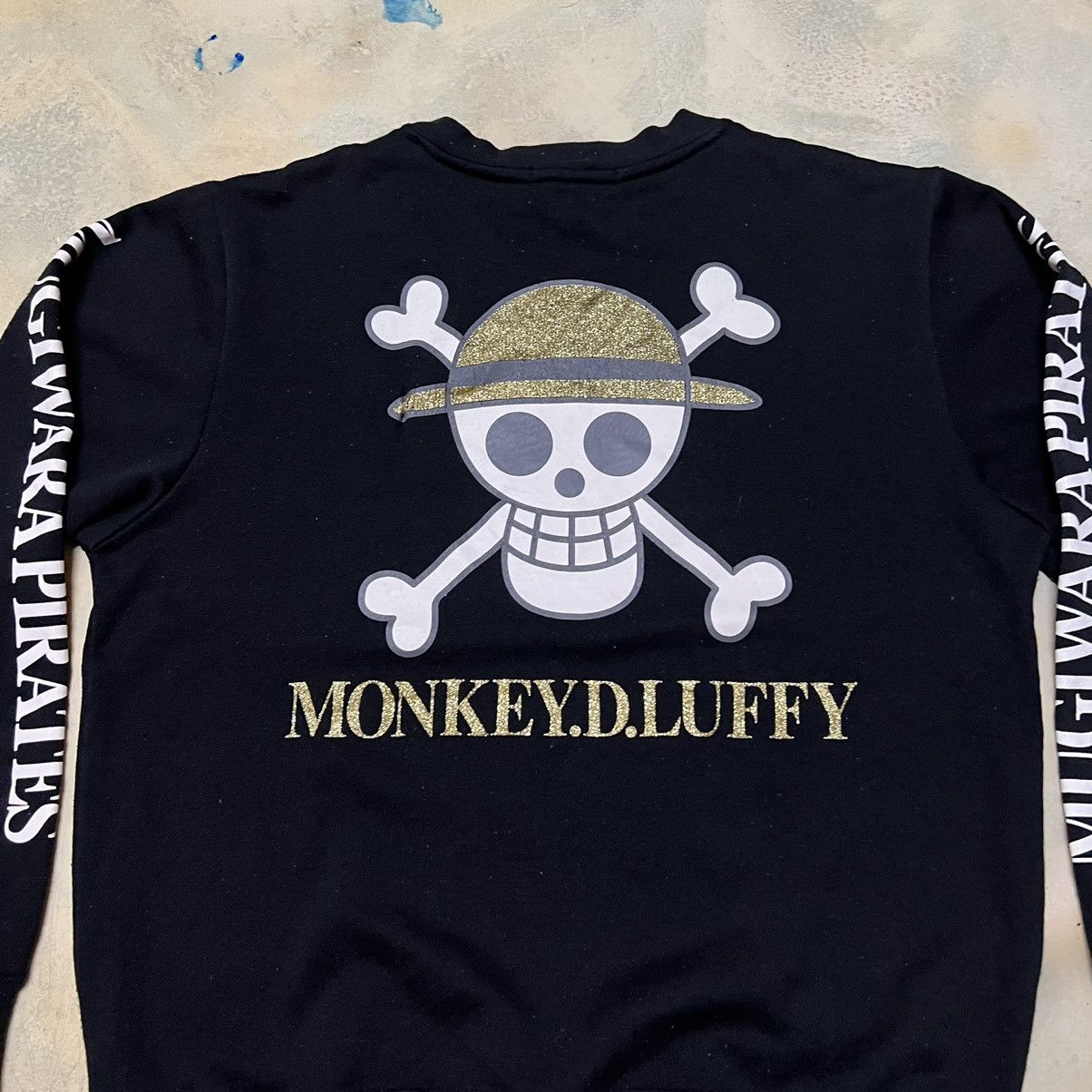 Anime One Piece Big Logo Sweatshirt Size US L / EU 52-54 / 3 - 4 Thumbnail