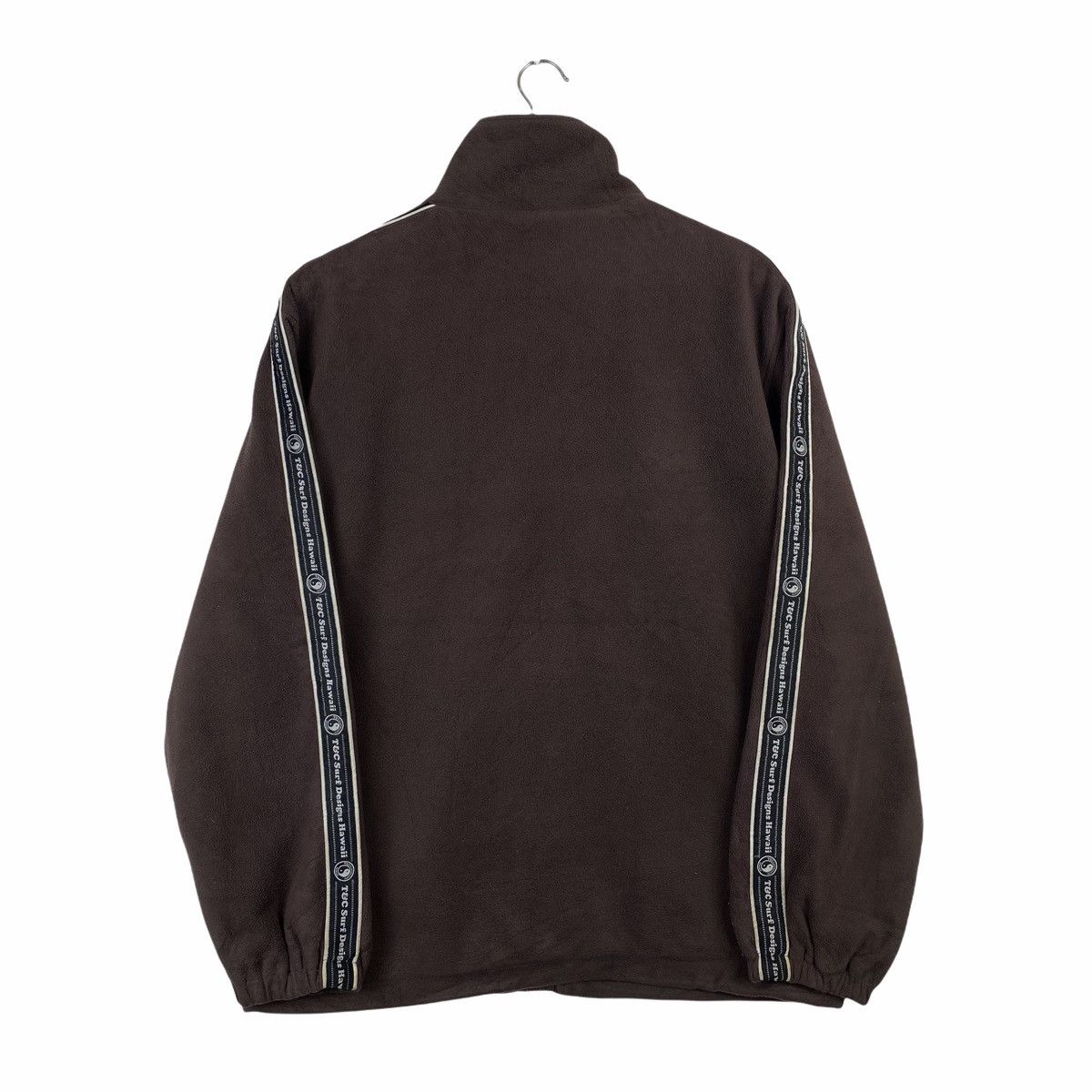 Vintage Vintage TOWN & COUNTRY Side Tape Fleece Sweater Jacket Size US L / EU 52-54 / 3 - 2 Thumbnail