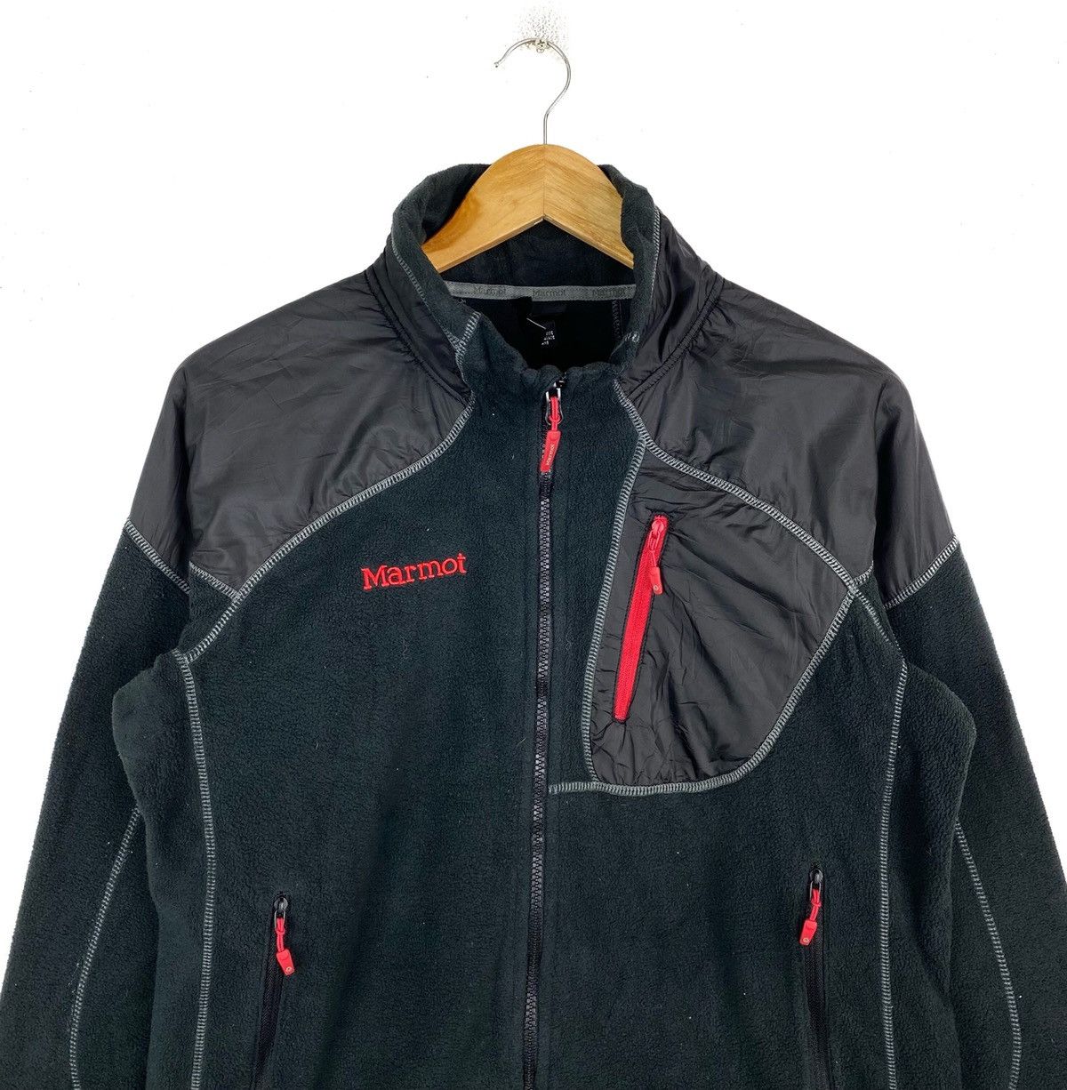 Marmot × Vintage Vintage MARMOT Outdoor Sportswear Fleece Sweater Jacket Size US S / EU 44-46 / 1 - 3 Thumbnail