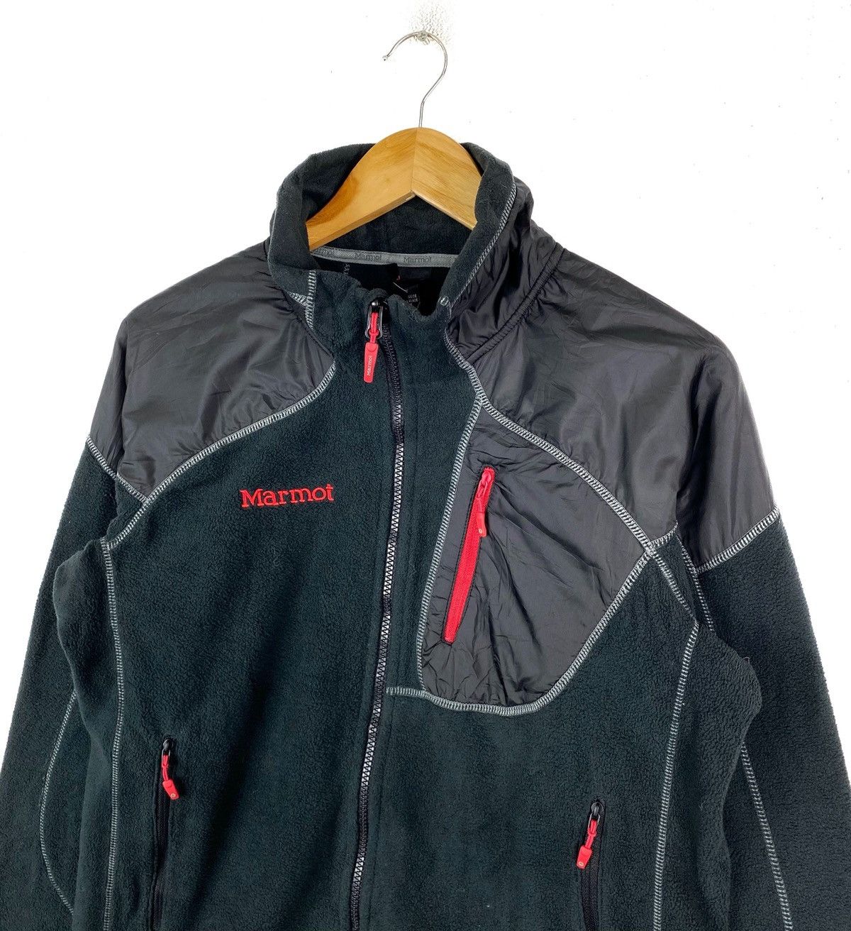 Marmot × Vintage Vintage MARMOT Outdoor Sportswear Fleece Sweater Jacket Size US S / EU 44-46 / 1 - 4 Thumbnail