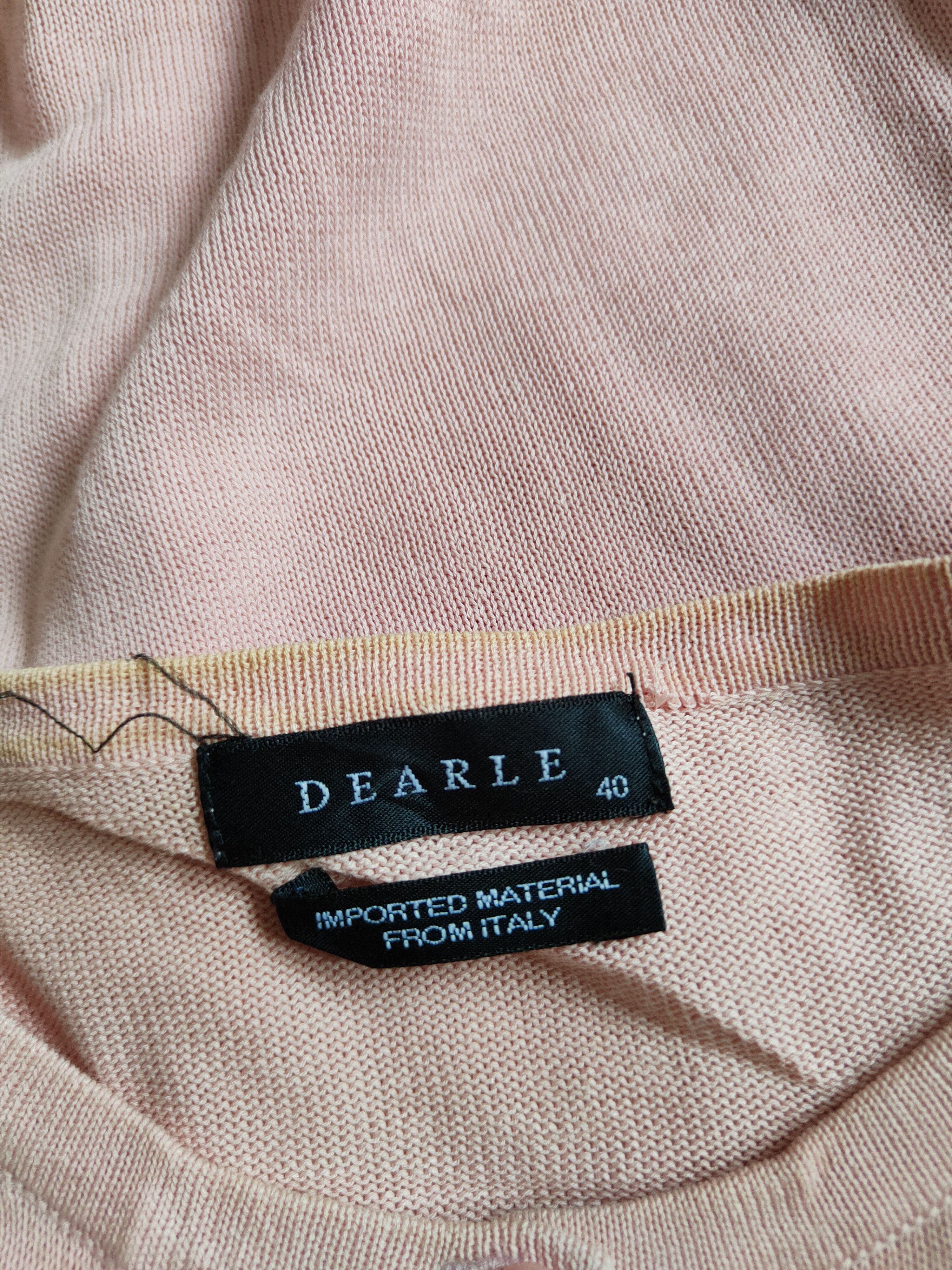 Japanese Brand Dearle Pink japan vintage knitwear Cardigan #S854 Size M / US 6-8 / IT 42-44 - 11 Thumbnail