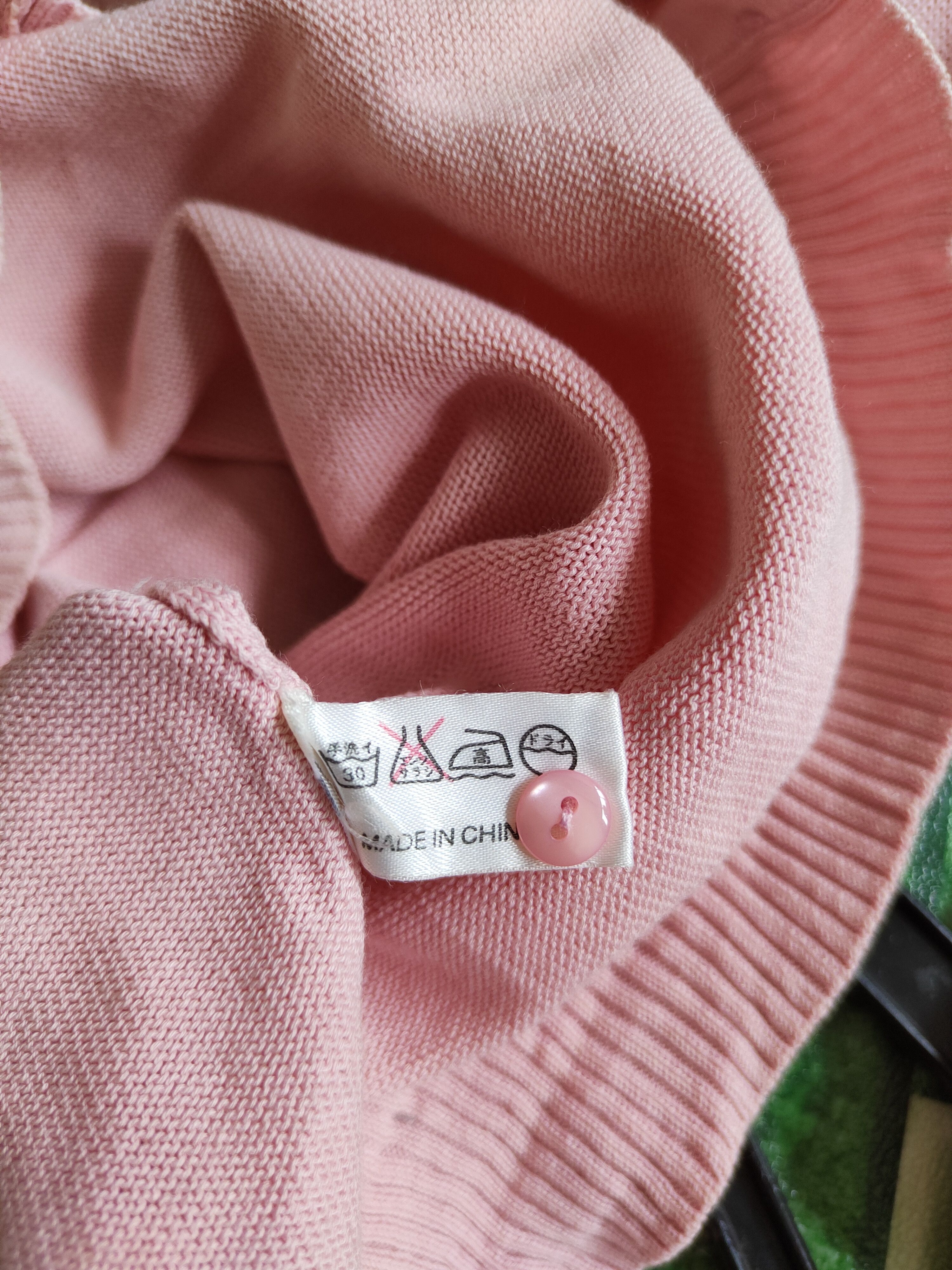 Japanese Brand Dearle Pink japan vintage knitwear Cardigan #S854 Size M / US 6-8 / IT 42-44 - 10 Thumbnail