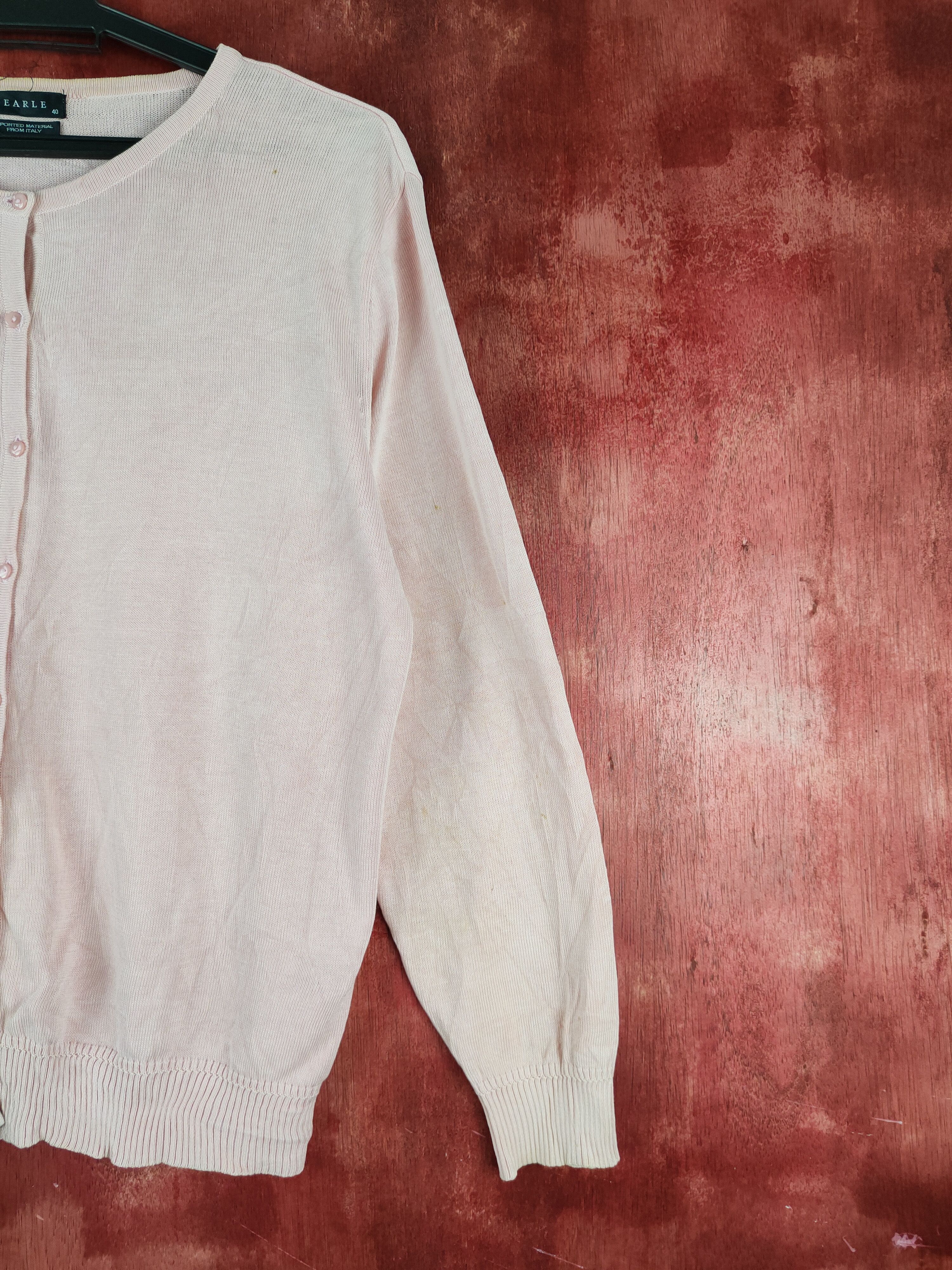 Japanese Brand Dearle Pink japan vintage knitwear Cardigan #S854 Size M / US 6-8 / IT 42-44 - 5 Thumbnail
