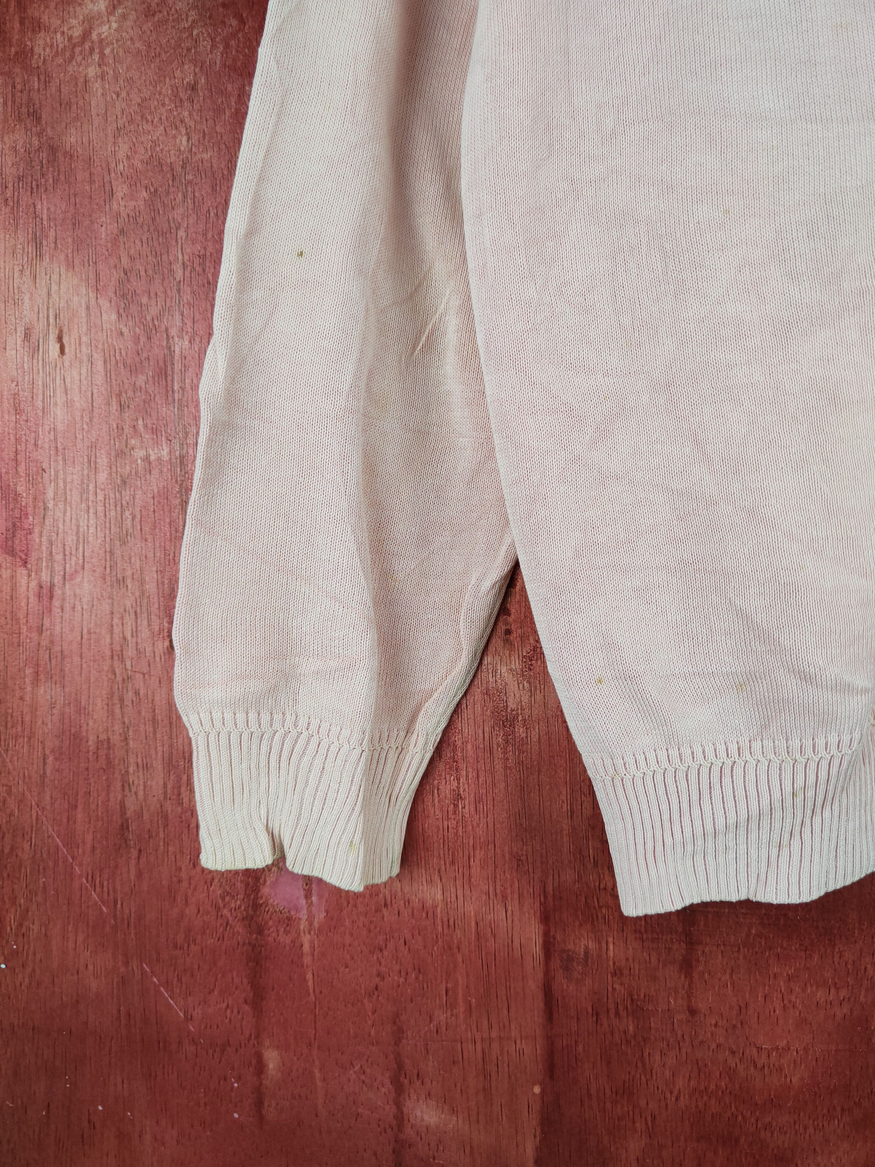 Japanese Brand Dearle Pink japan vintage knitwear Cardigan #S854 Size M / US 6-8 / IT 42-44 - 4 Thumbnail
