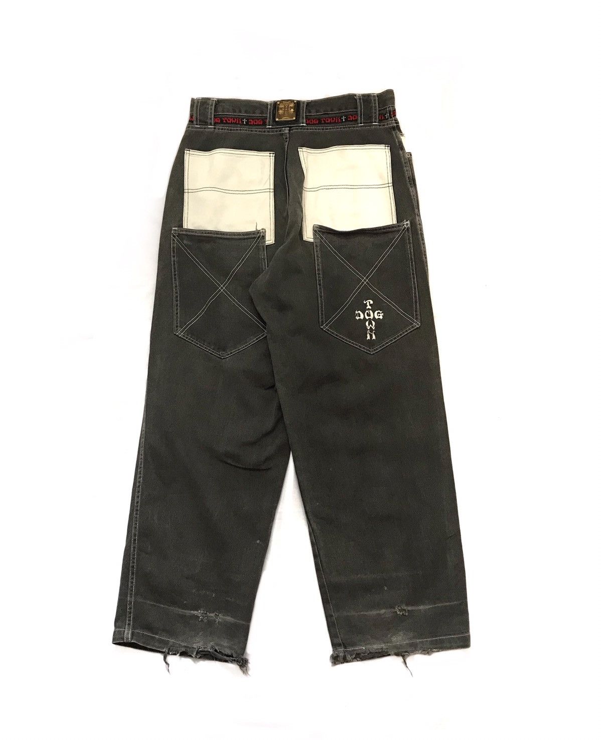 image of Dogtown Baggy Multipocket Trouser Pants in Black, Men's (Size 32)