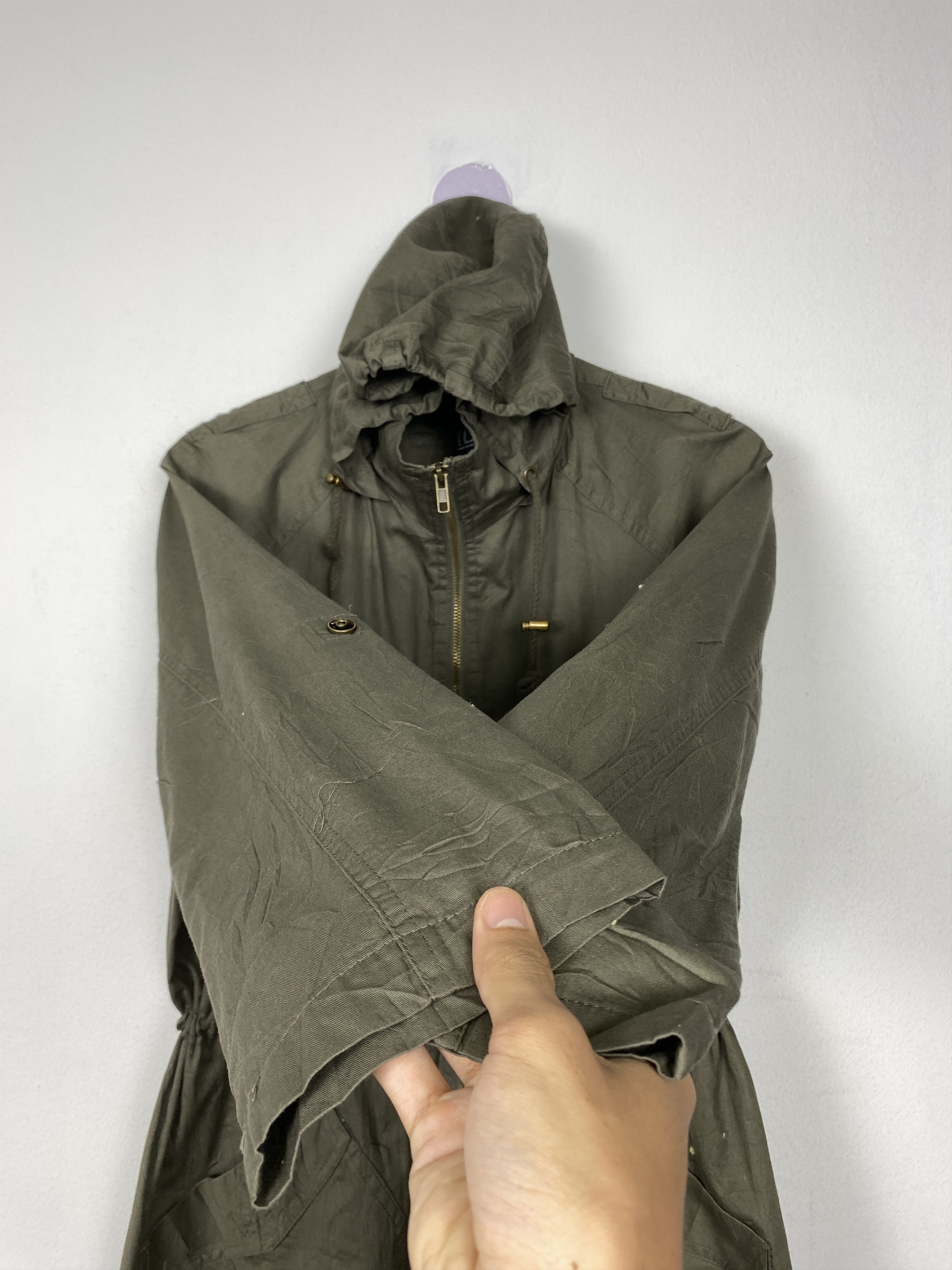 Forever 21 Vintage Forever 21 Hoodie Zip Up Long Jacket J1572 Size M / US 6-8 / IT 42-44 - 7 Thumbnail